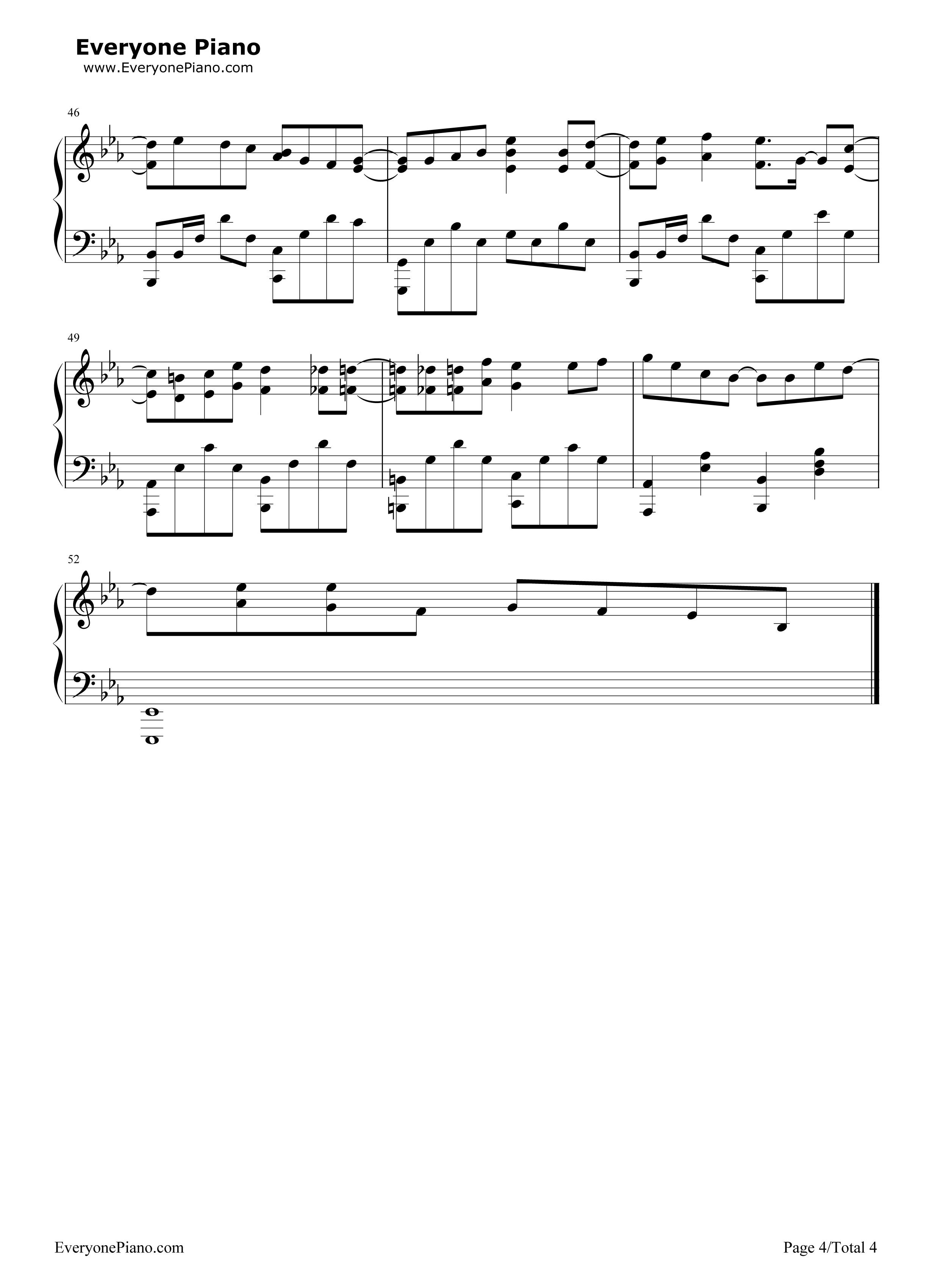 Ray钢琴谱_Bump_of_Chicken_&_初音ミク