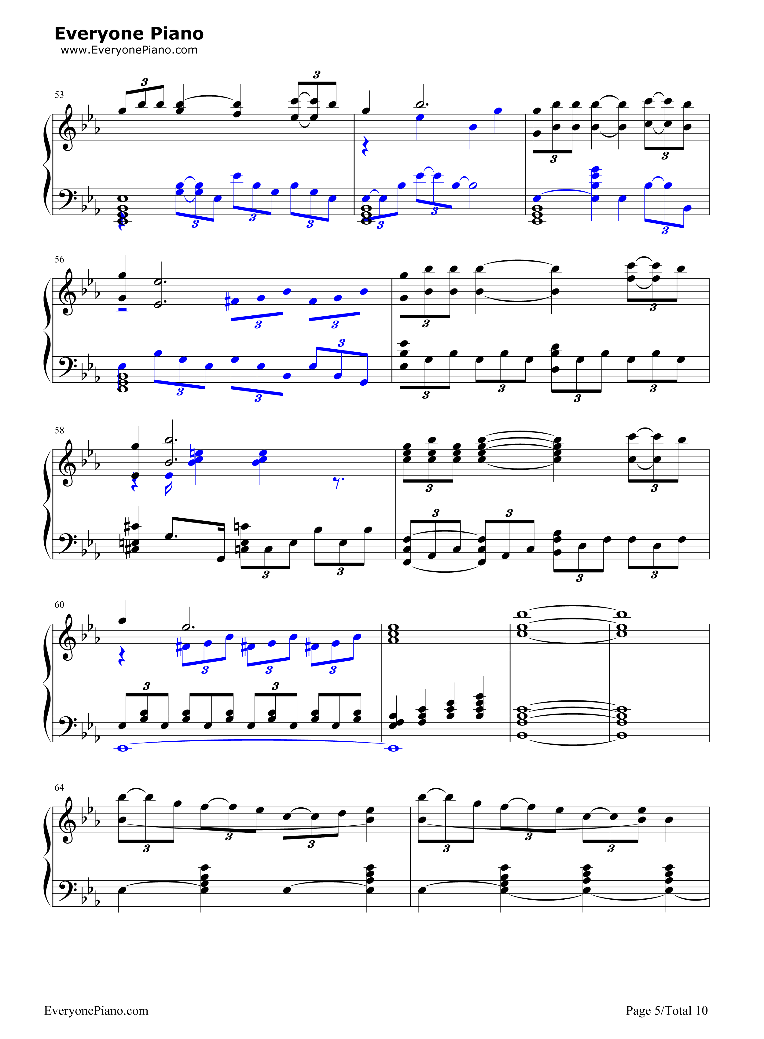 宾克斯的美酒钢琴谱_田中公平