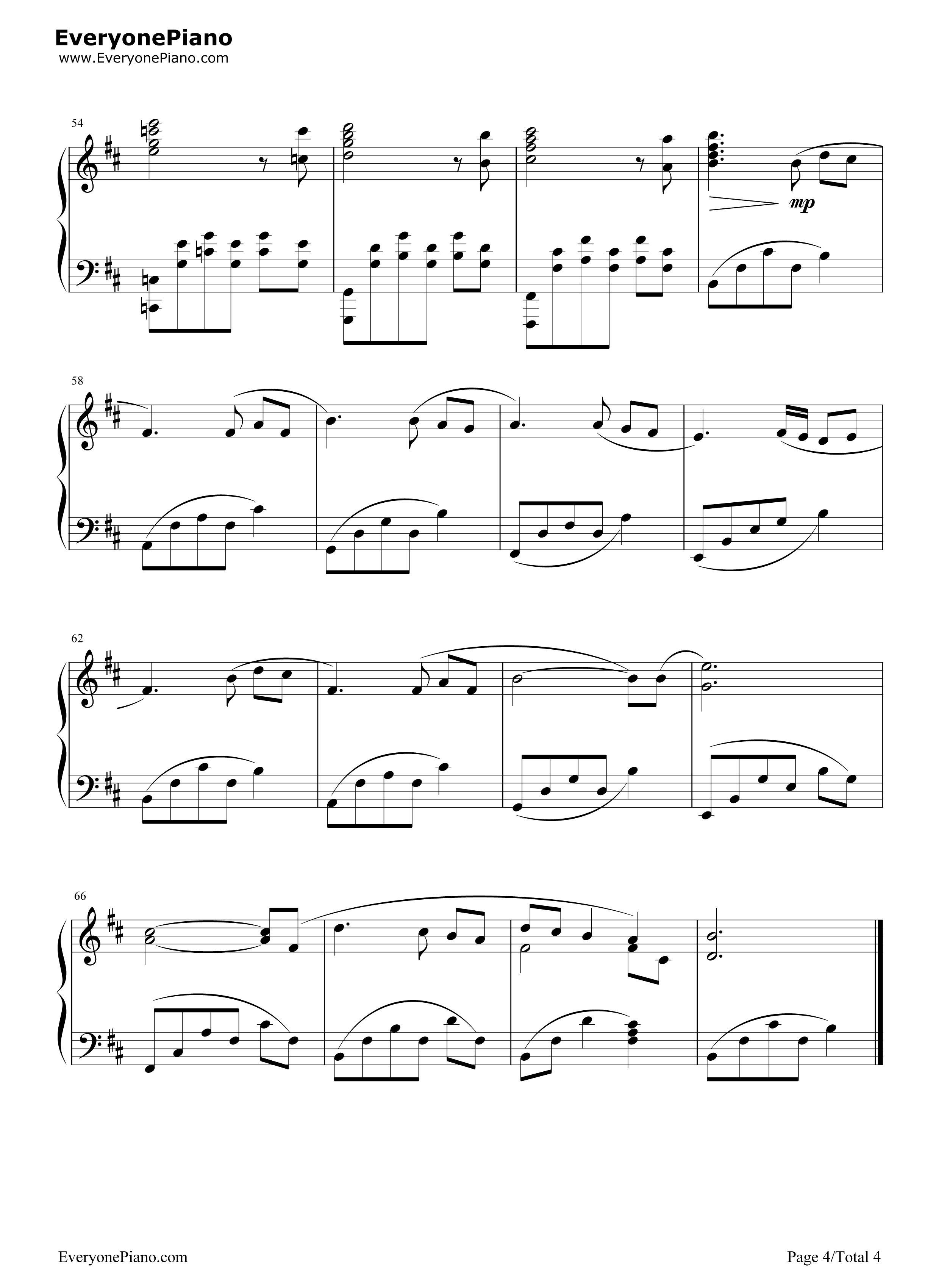 A_Time_For_Us钢琴谱_Andy_Williams