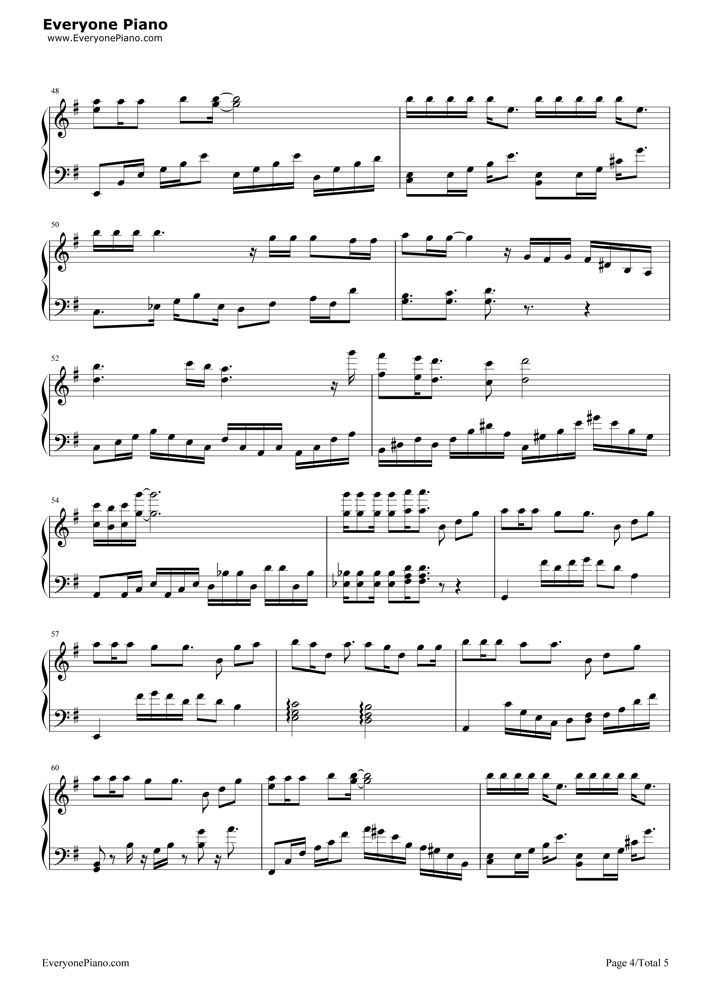 耿耿于怀钢琴谱_王笑文