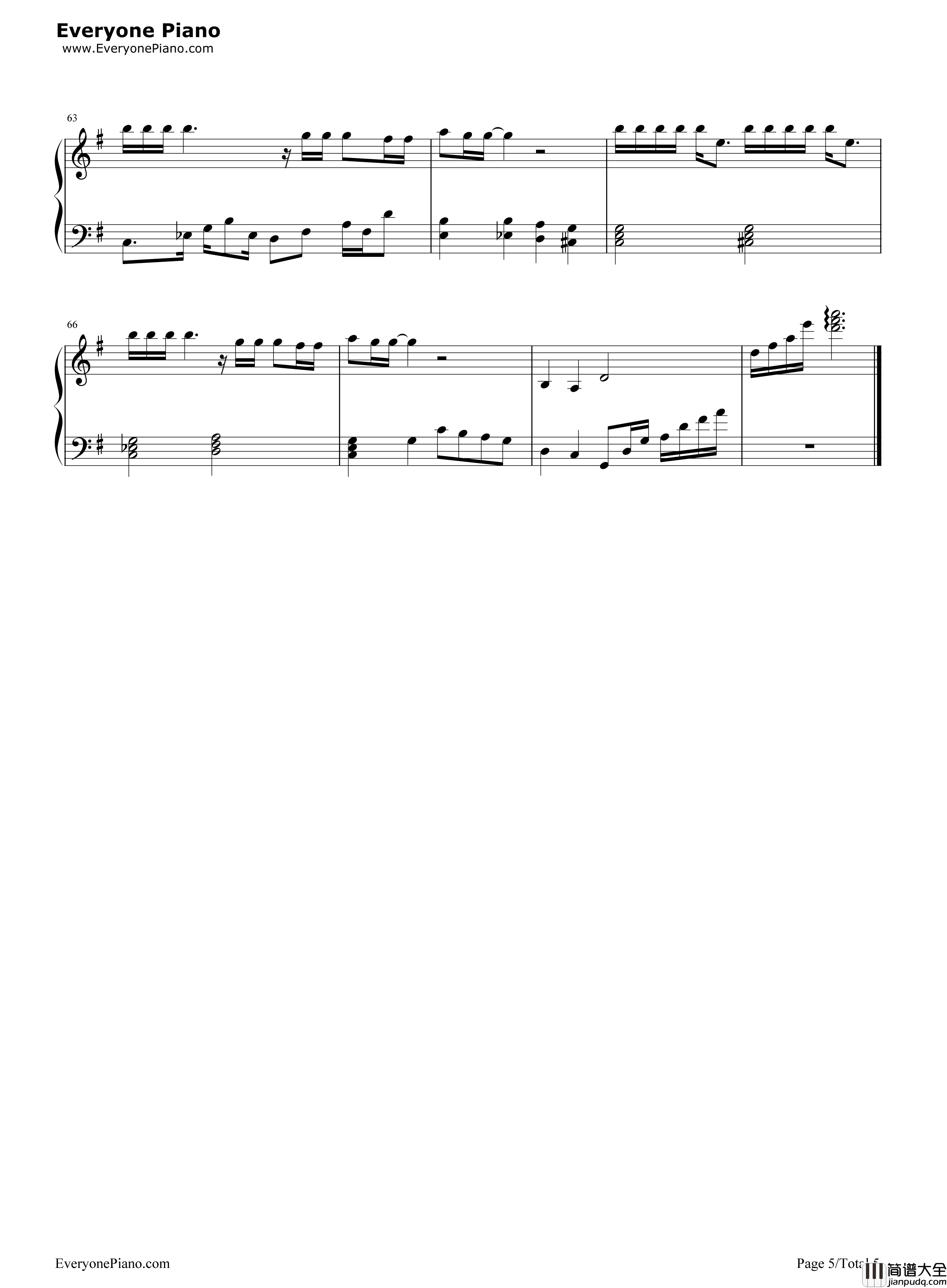 耿耿于怀钢琴谱_王笑文