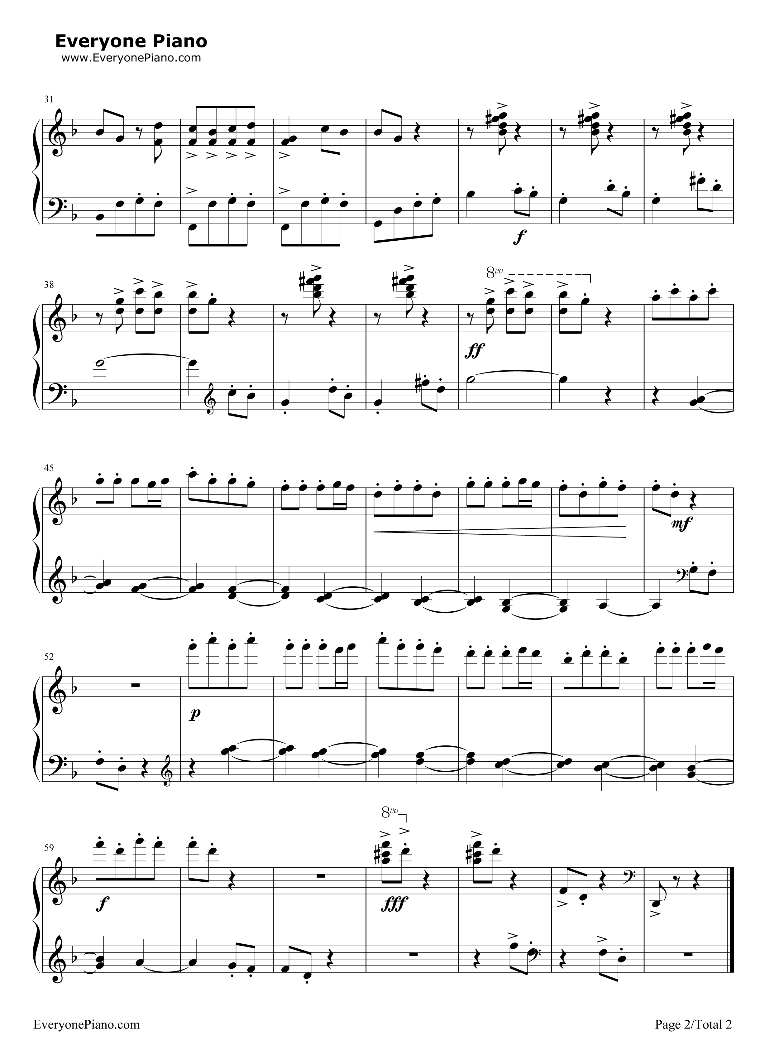 逗豆钢琴谱_谭盾