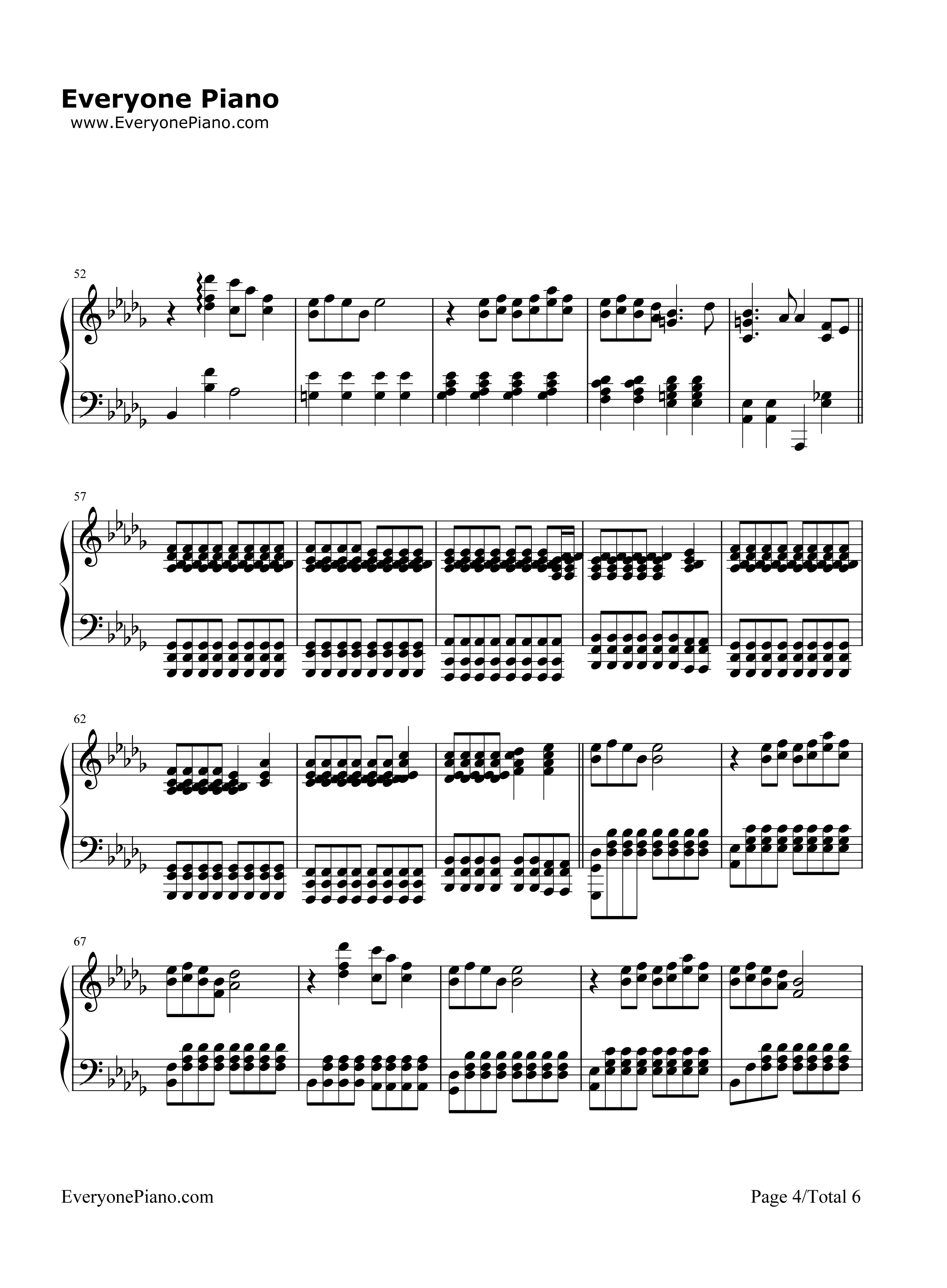 Forbidden_Colours钢琴谱_坂本龙一