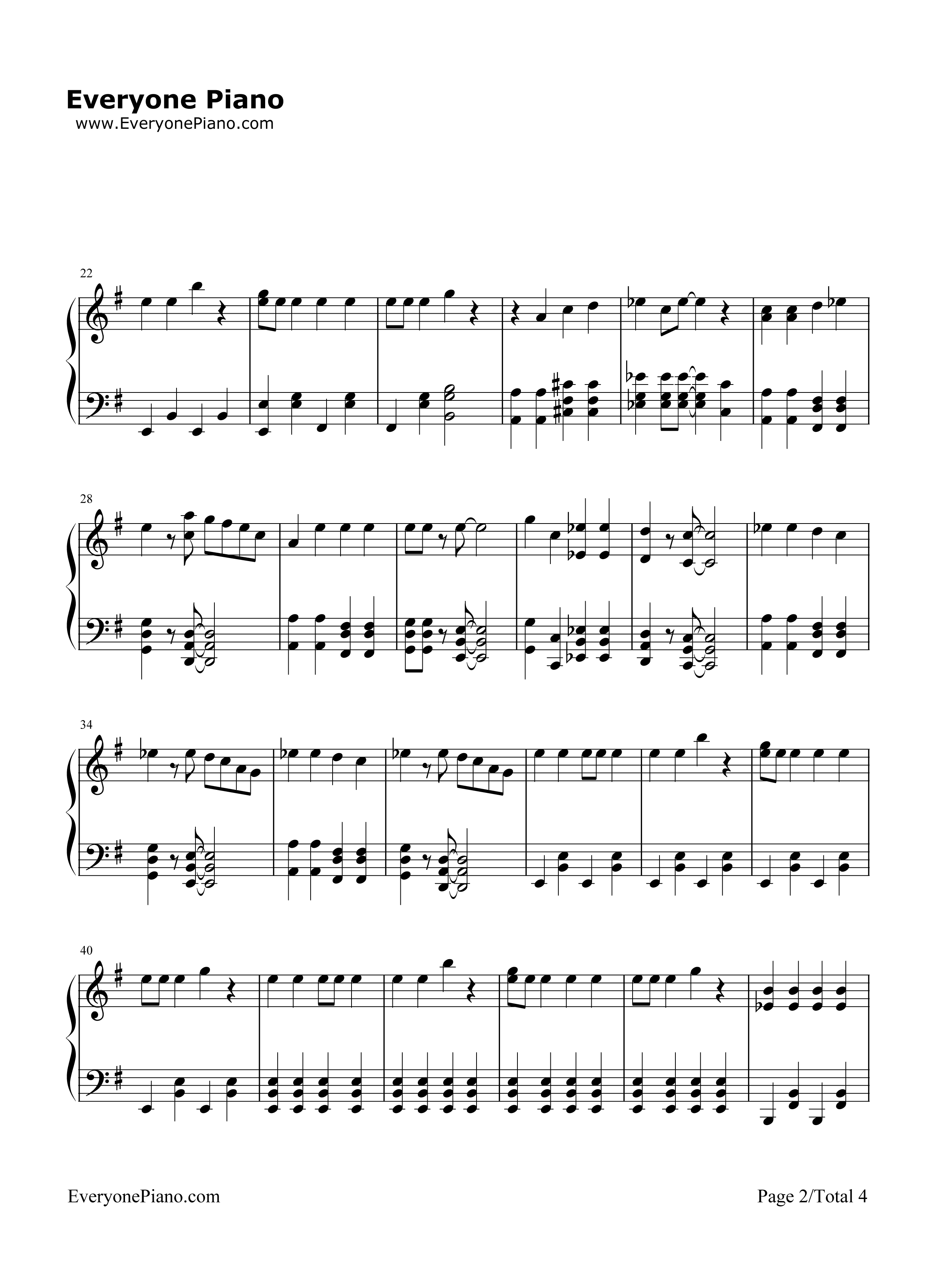 Los!_Los!_Los!钢琴谱_谭雅•提古雷查夫（CV：悠木碧）