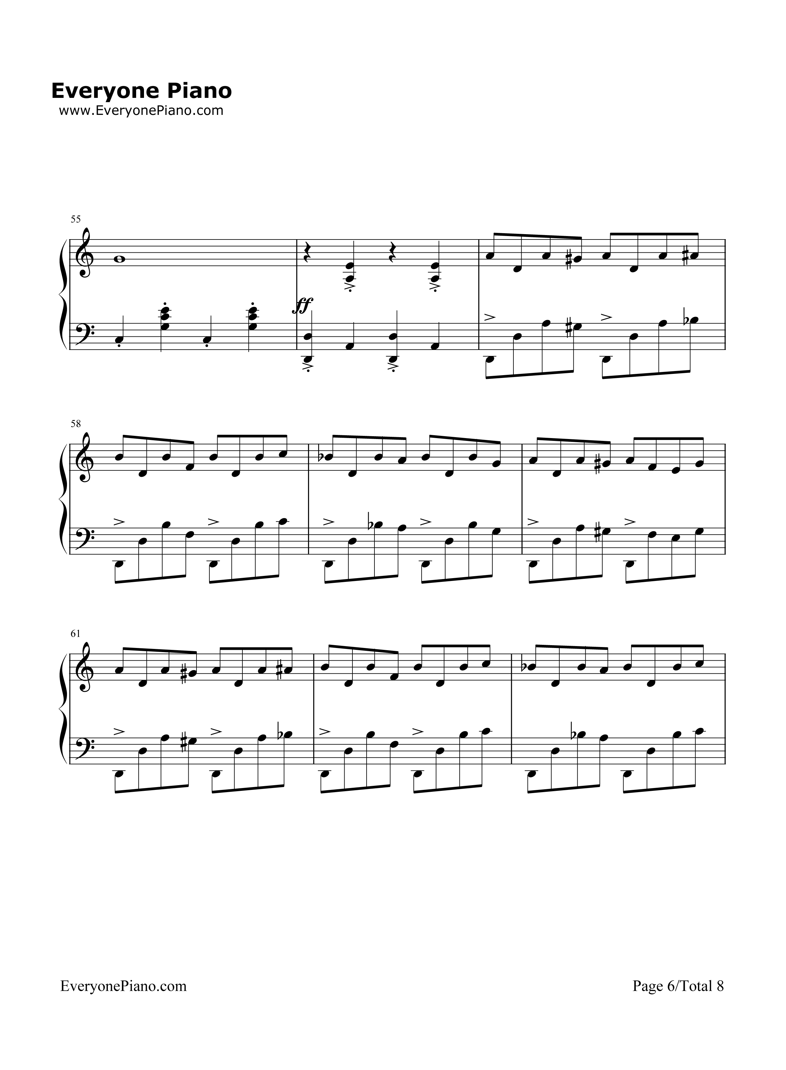 Discombobulate钢琴谱_Hans_Zimmer