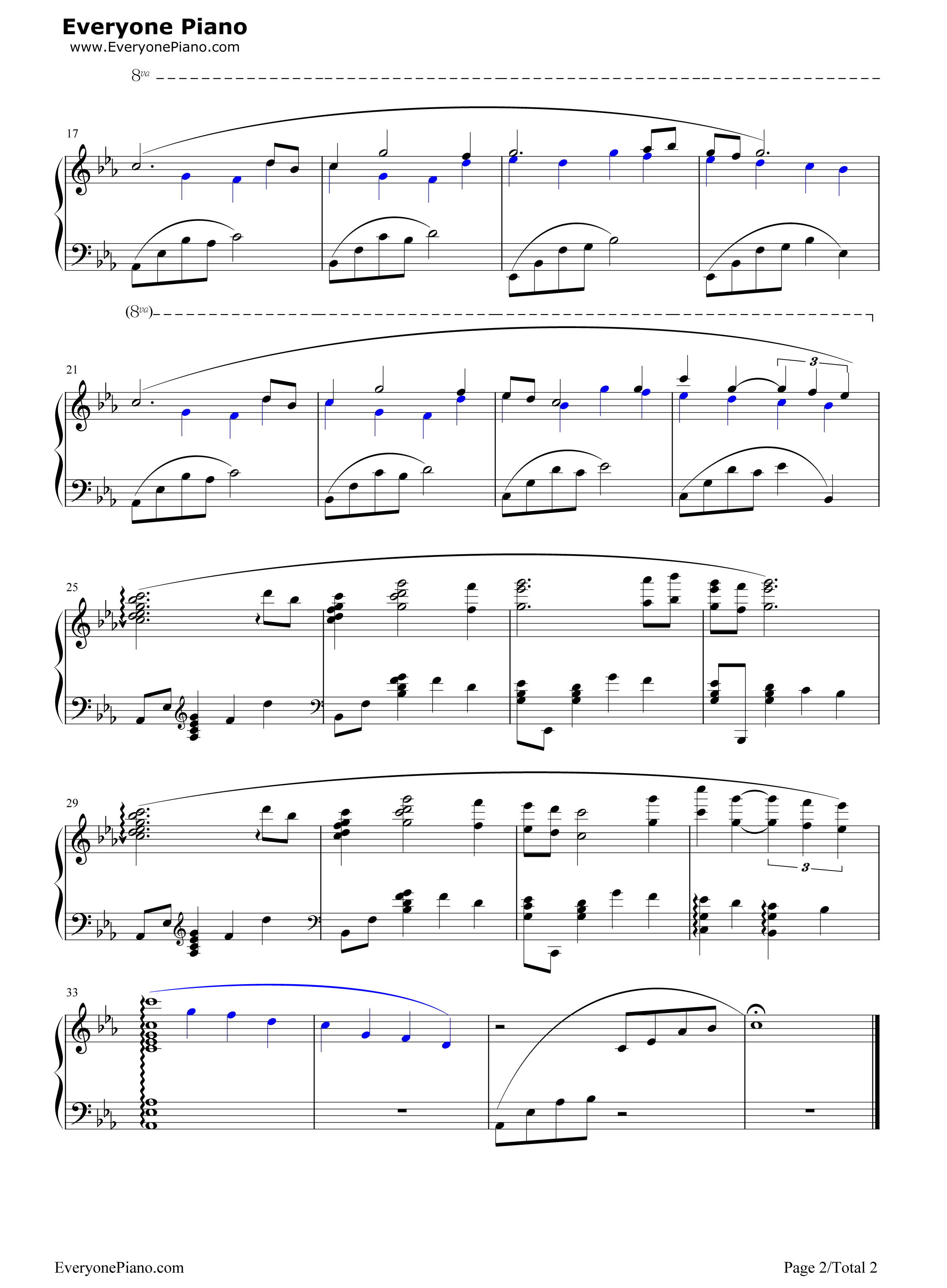 Dearly_Beloved钢琴谱_下村阳子