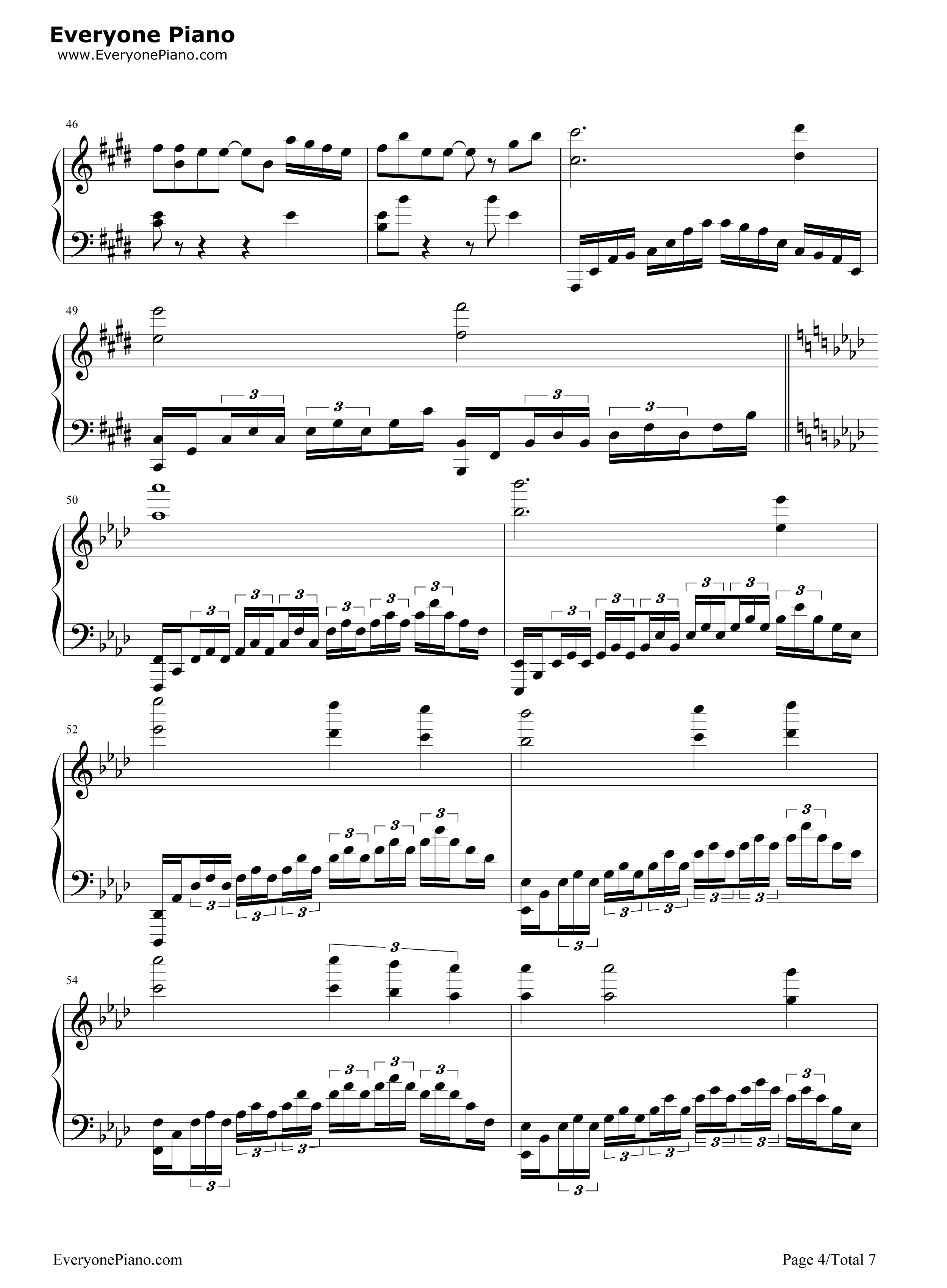 我心永恒钢琴谱_席琳·迪翁