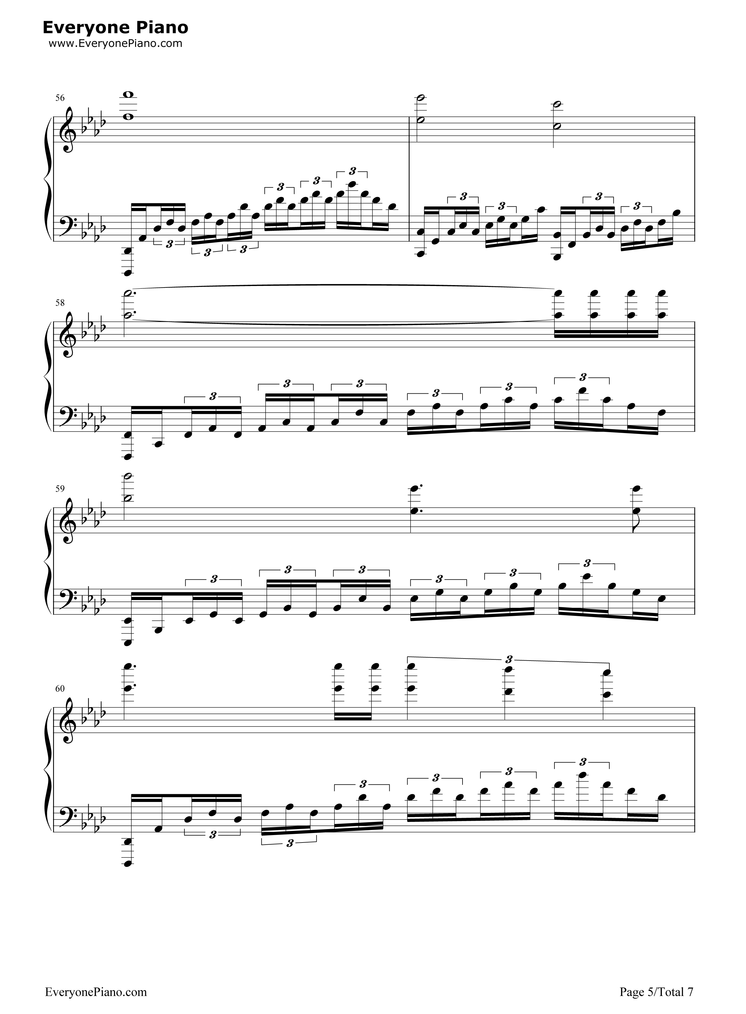 我心永恒钢琴谱_席琳·迪翁