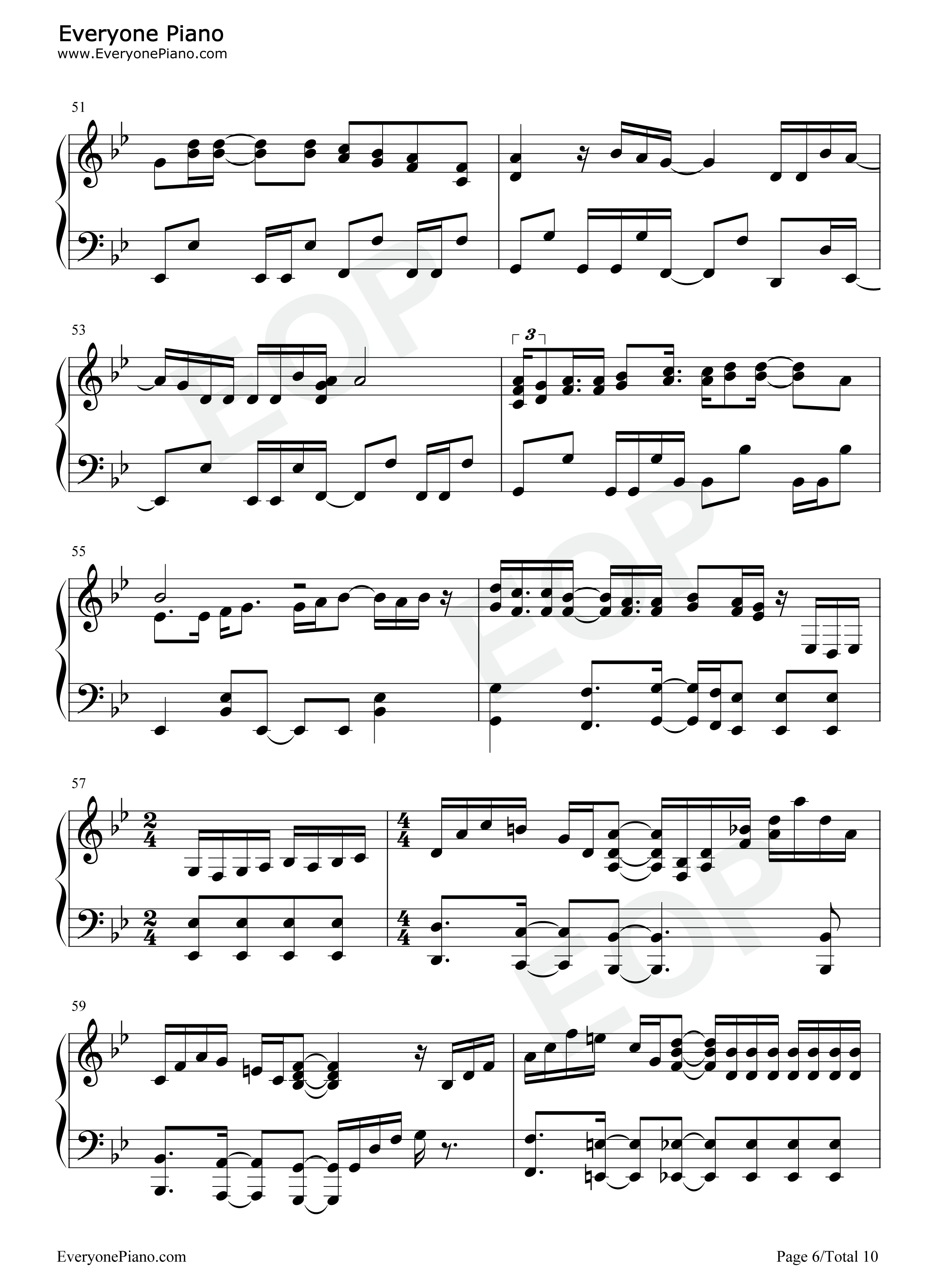 Date_A_Live钢琴谱_Sweet_Arms