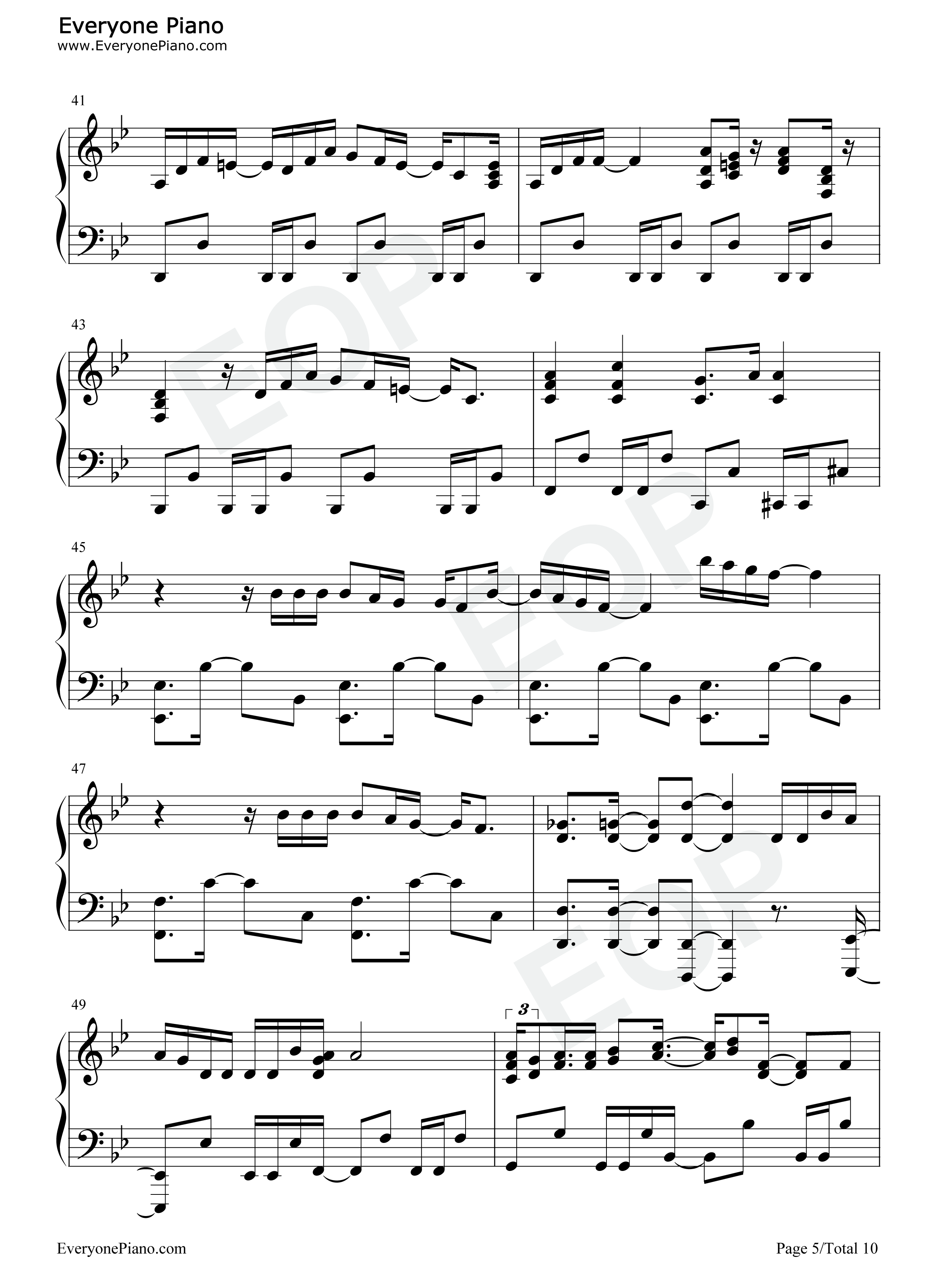 Date_A_Live钢琴谱_Sweet_Arms