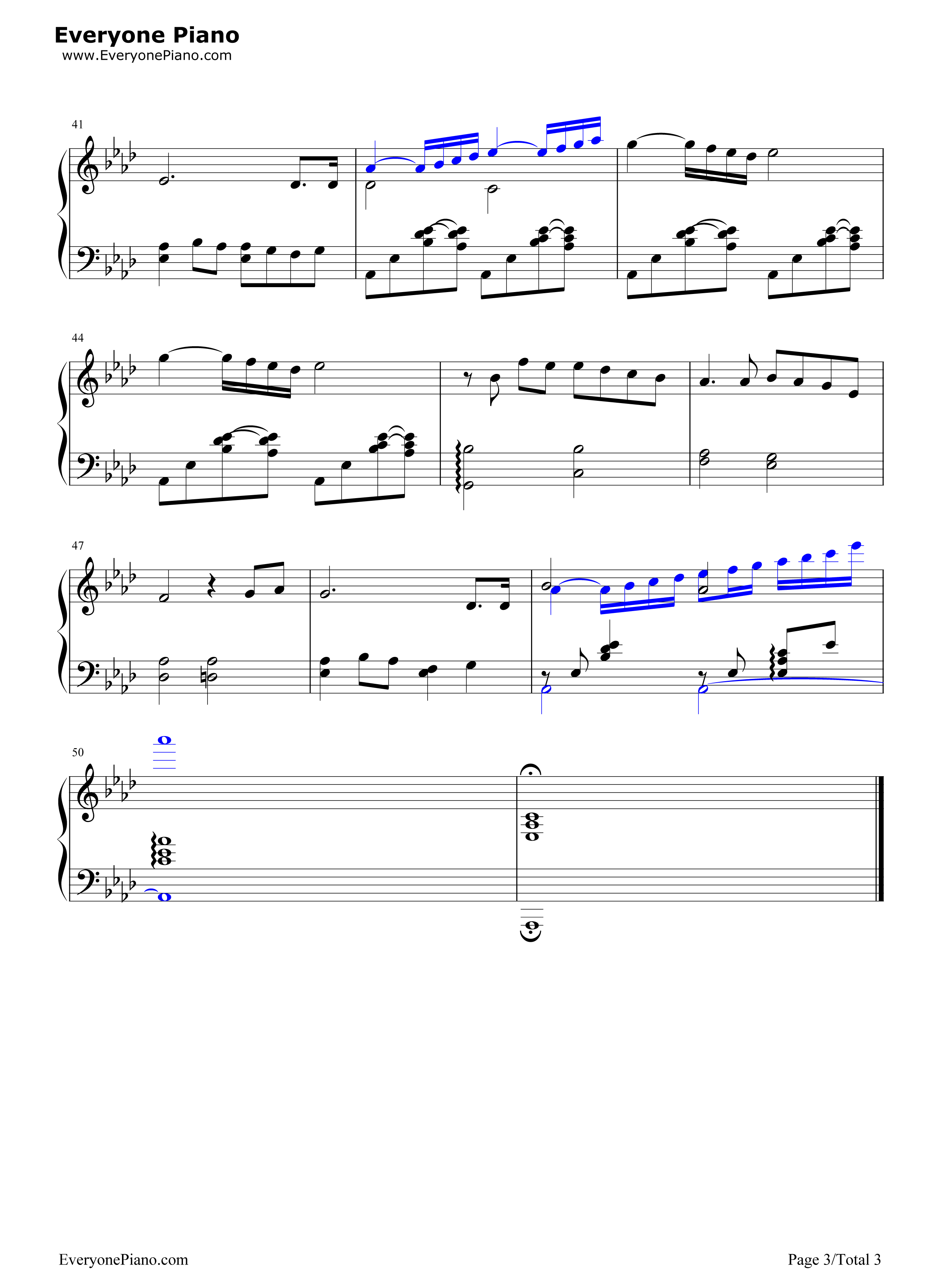 Cinema_Paradiso钢琴谱_Ennio_Morricone