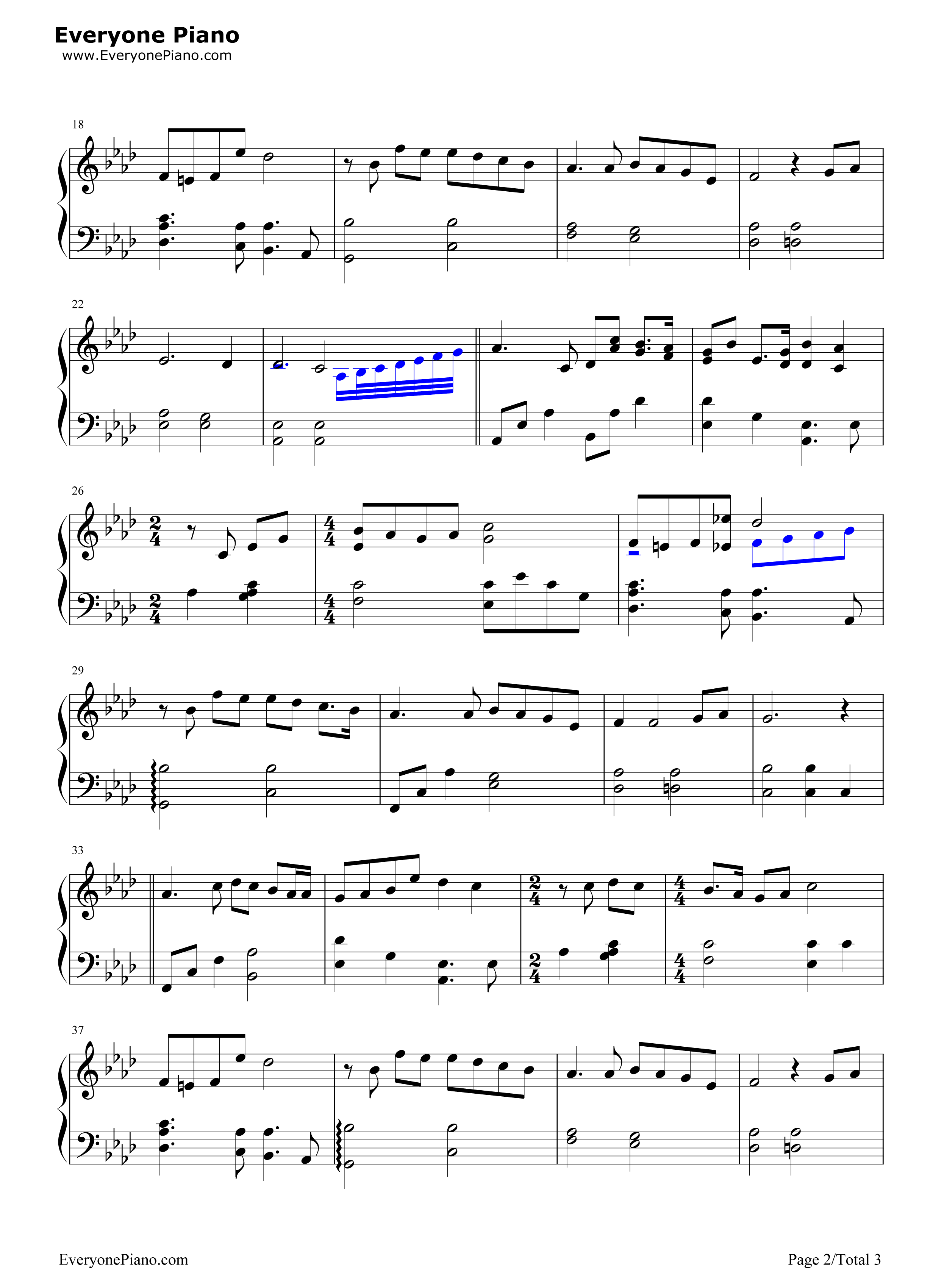 Cinema_Paradiso钢琴谱_Ennio_Morricone