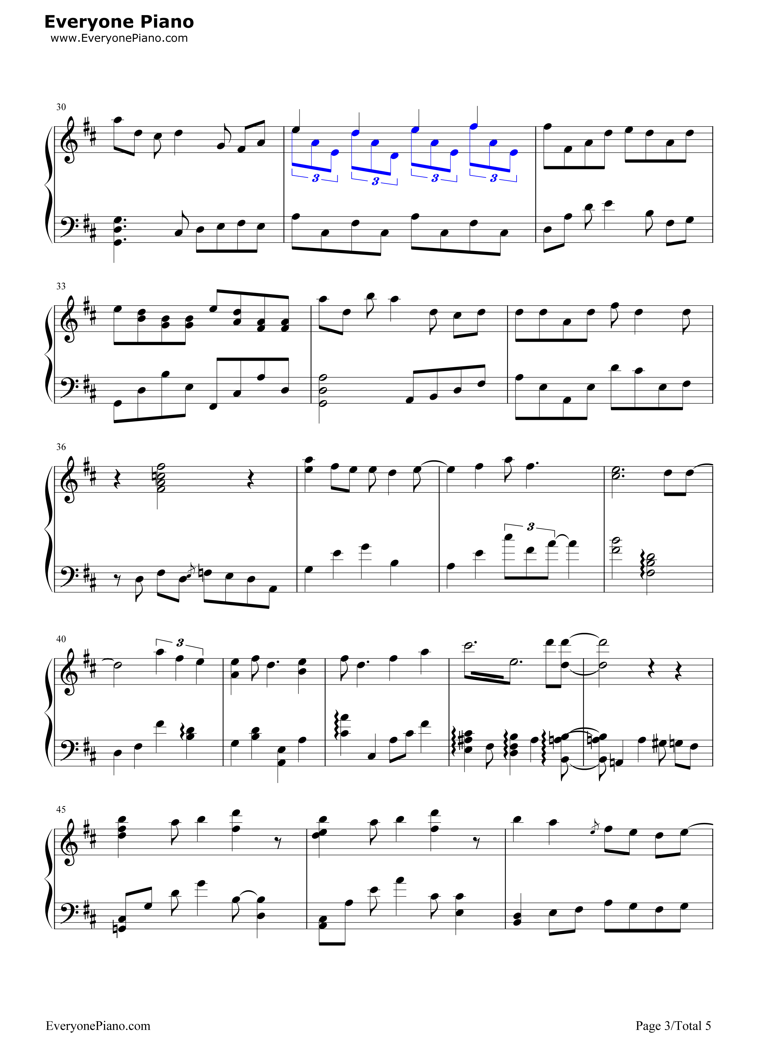 アイのシナリオ钢琴谱_Chico_with_HoneyWorks