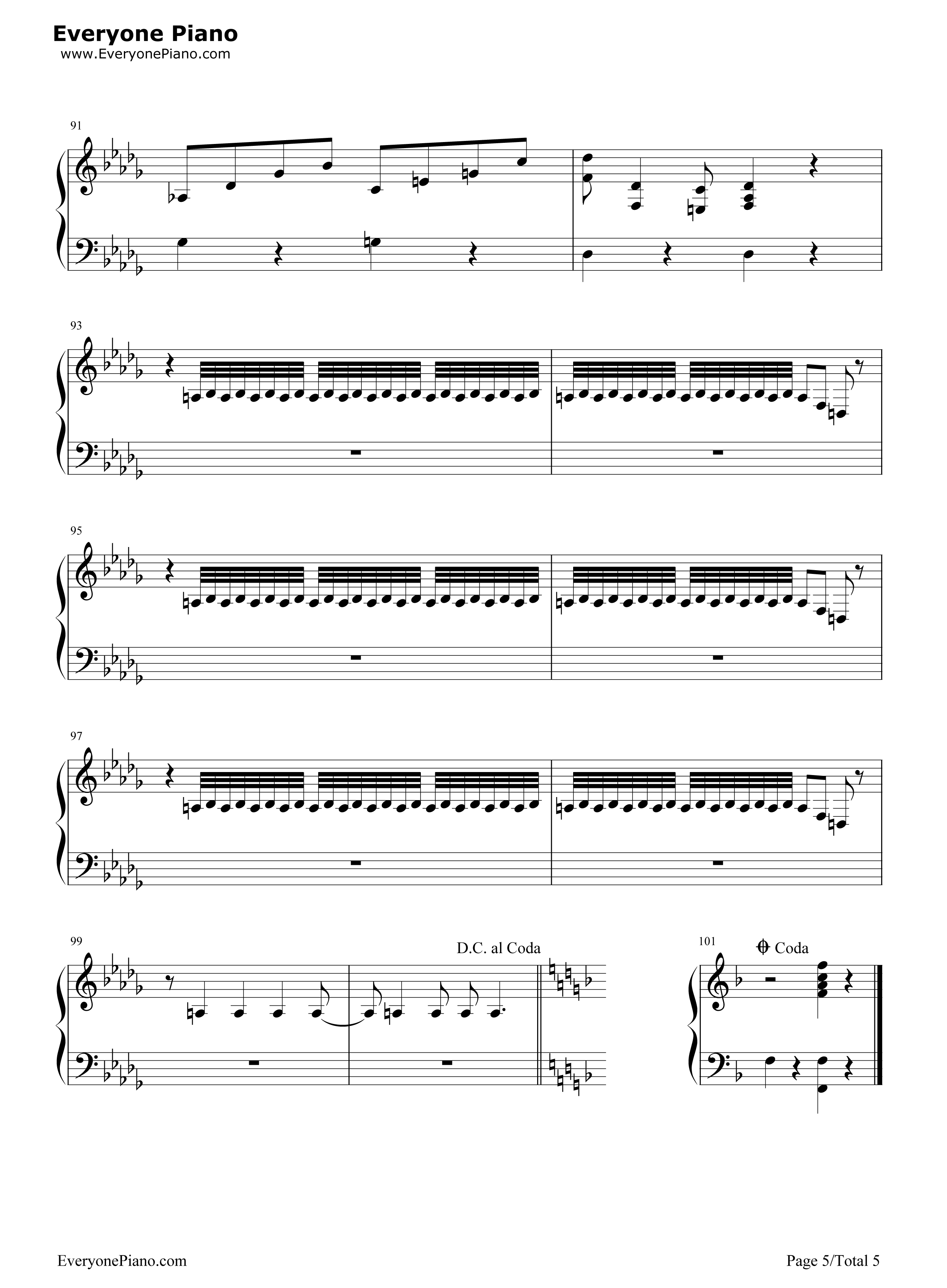 Cantina_Band钢琴谱_John_Williams