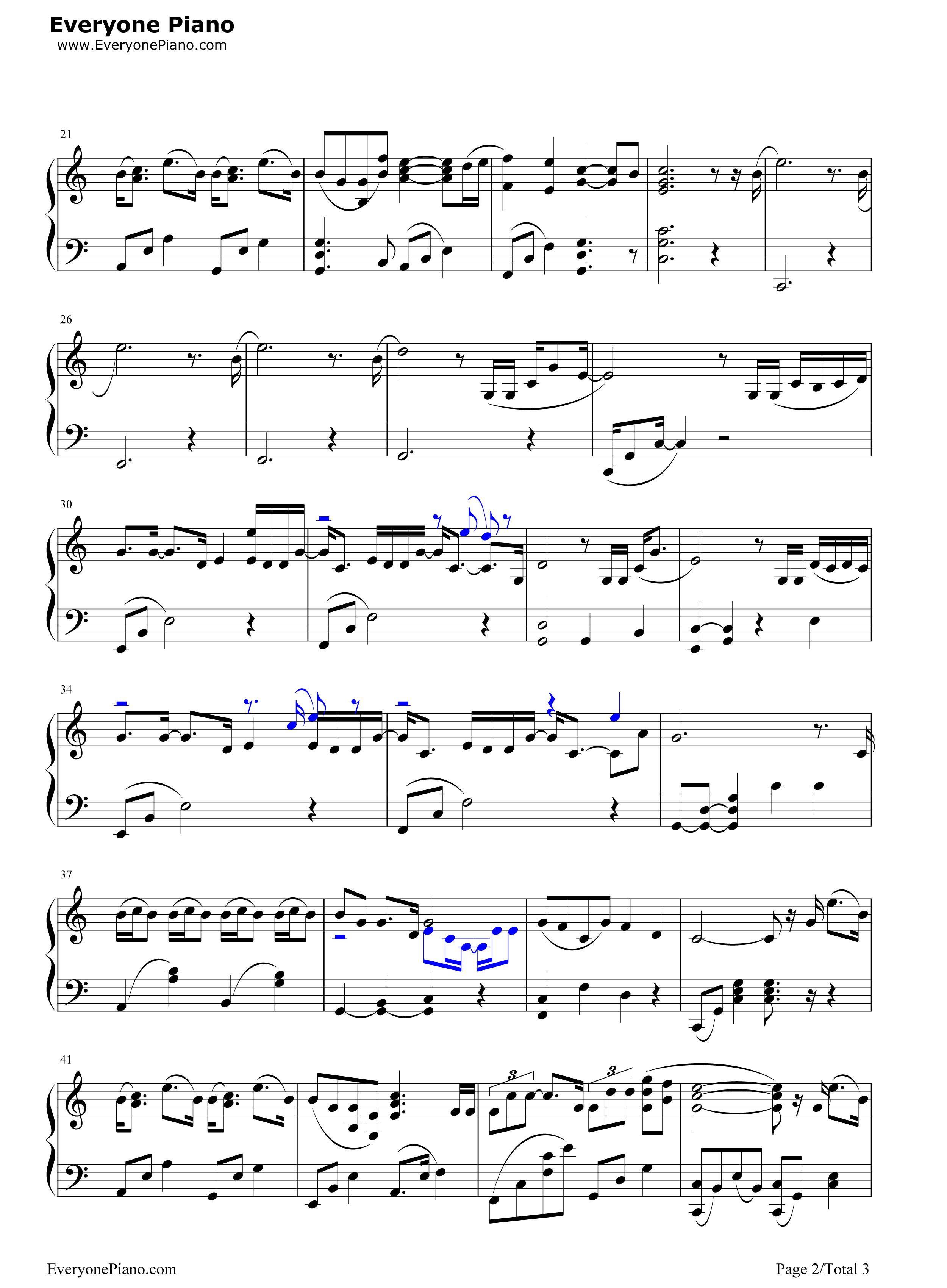 不可抗力钢琴谱_孟瑞