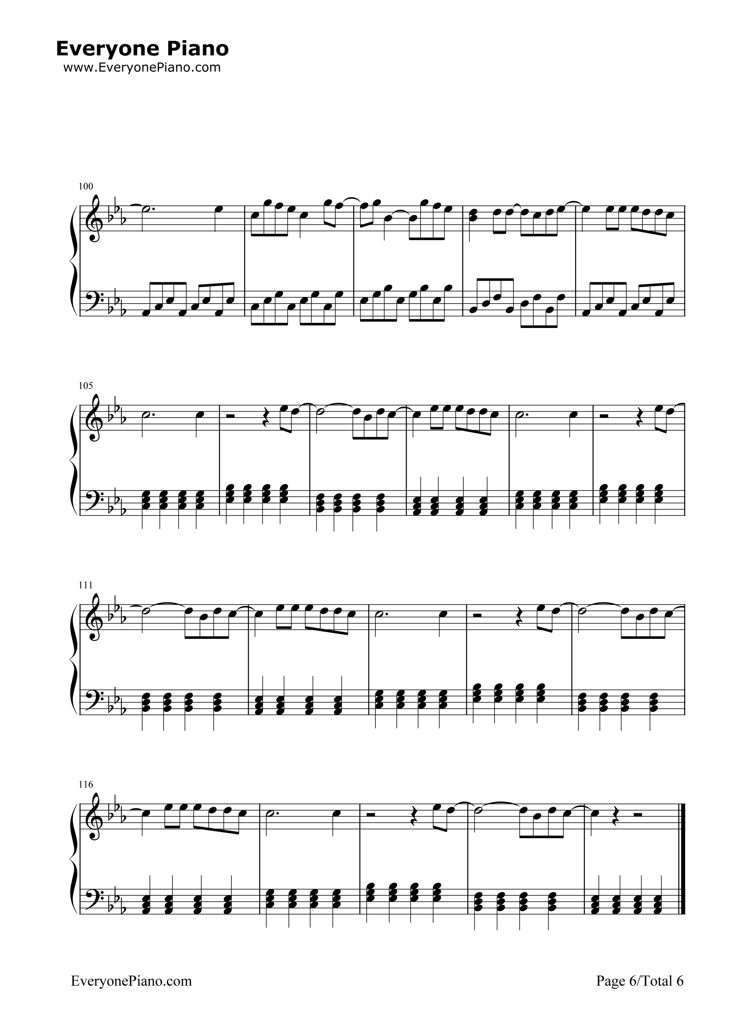 Tonight_(I'm_Lovin'_You)钢琴谱_Enrique_Iglesias