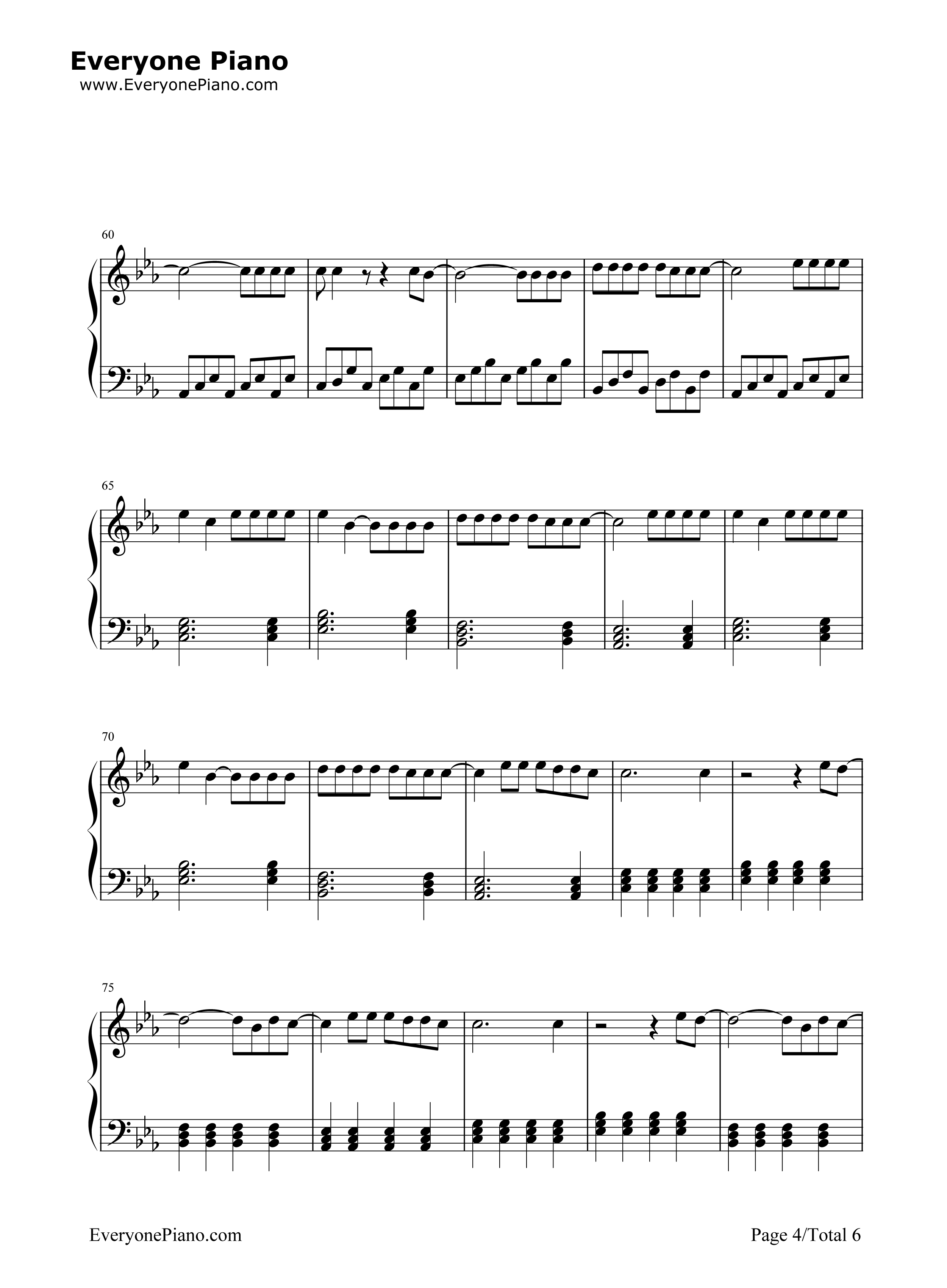 Tonight_(I'm_Lovin'_You)钢琴谱_Enrique_Iglesias