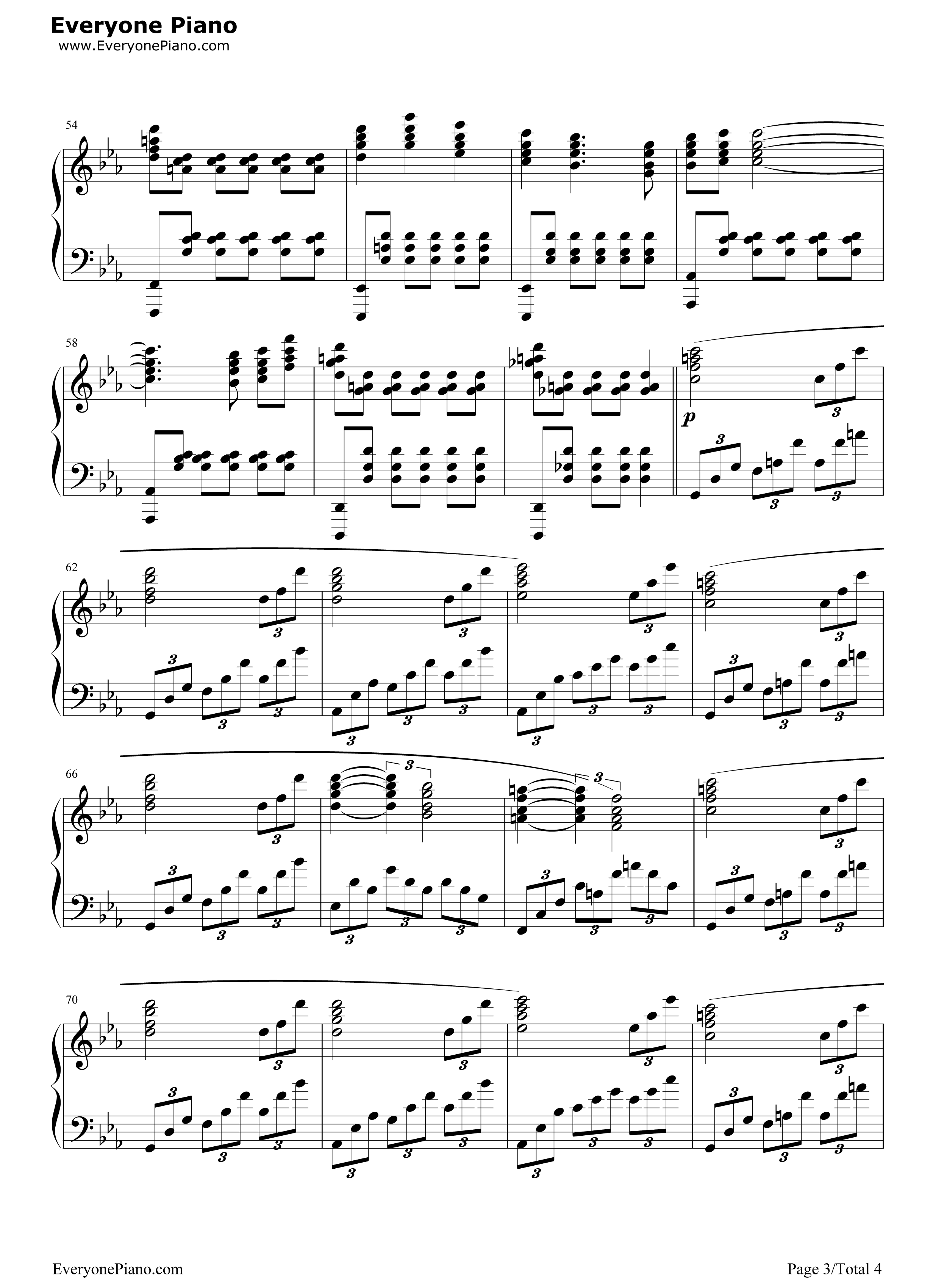 Shine_of_Eidos钢琴谱_Falcom