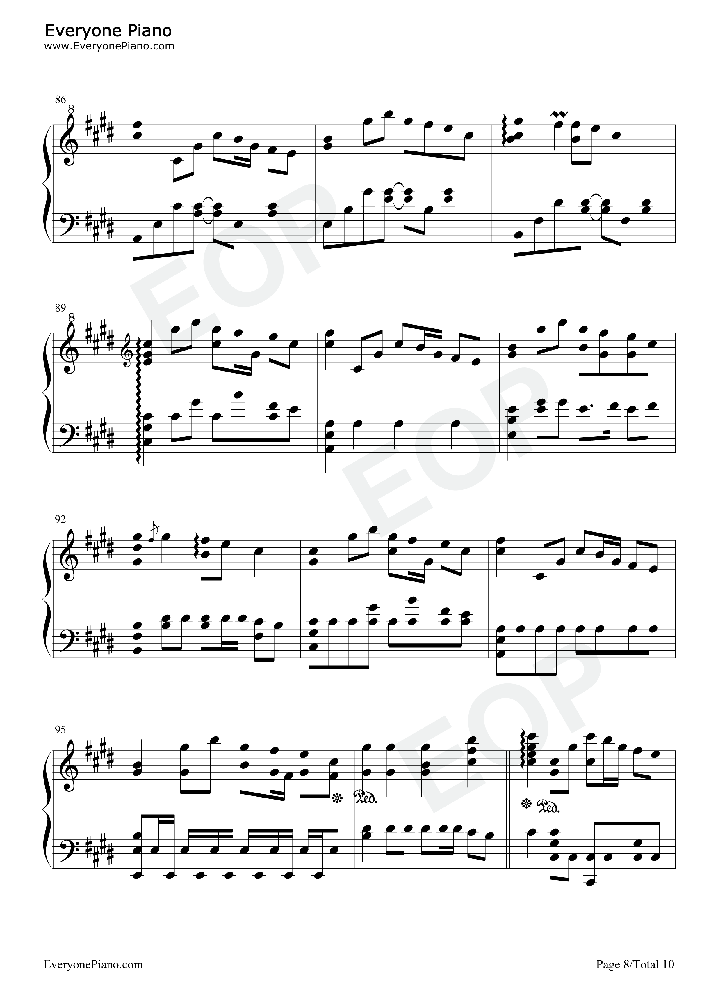 惊蛰钢琴谱_音阙诗听_王梓钰