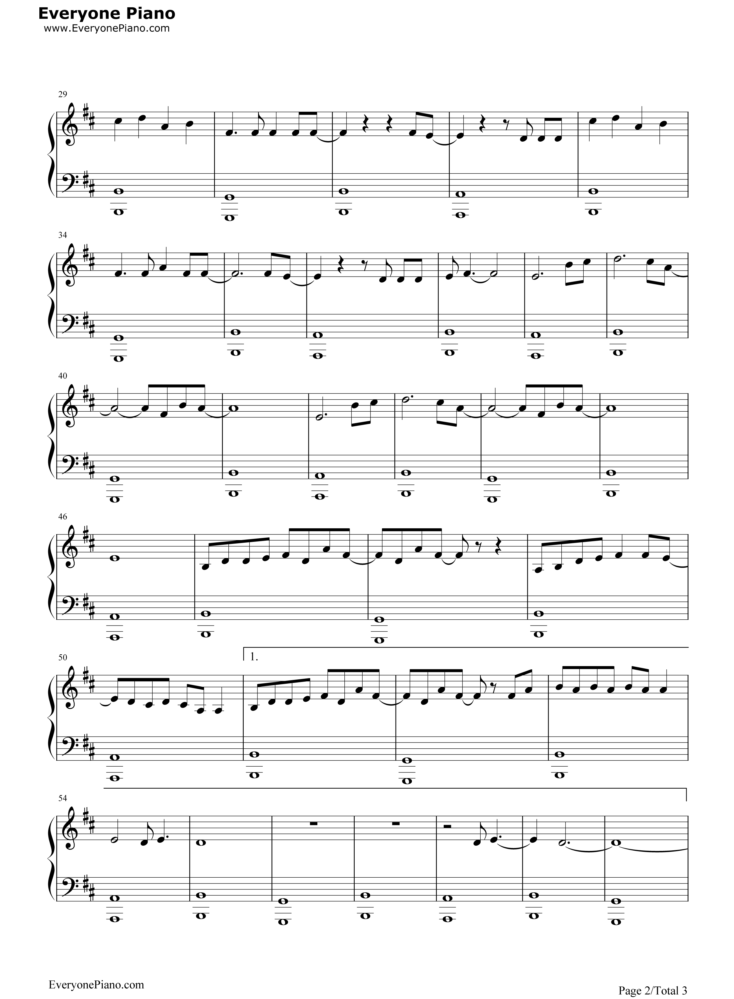 寻钢琴谱_华晨宇