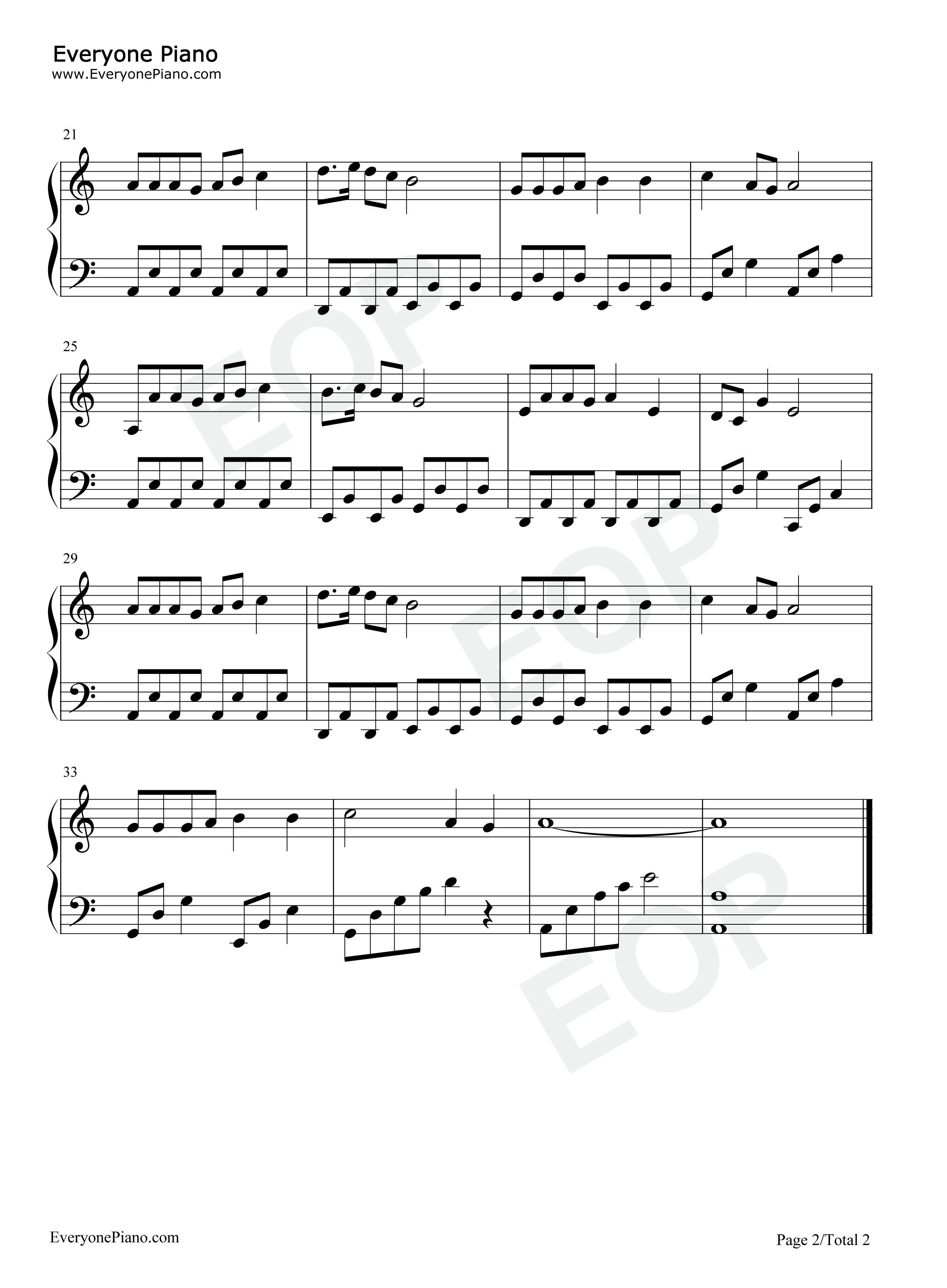 绿旋风钢琴谱_凤凰传奇