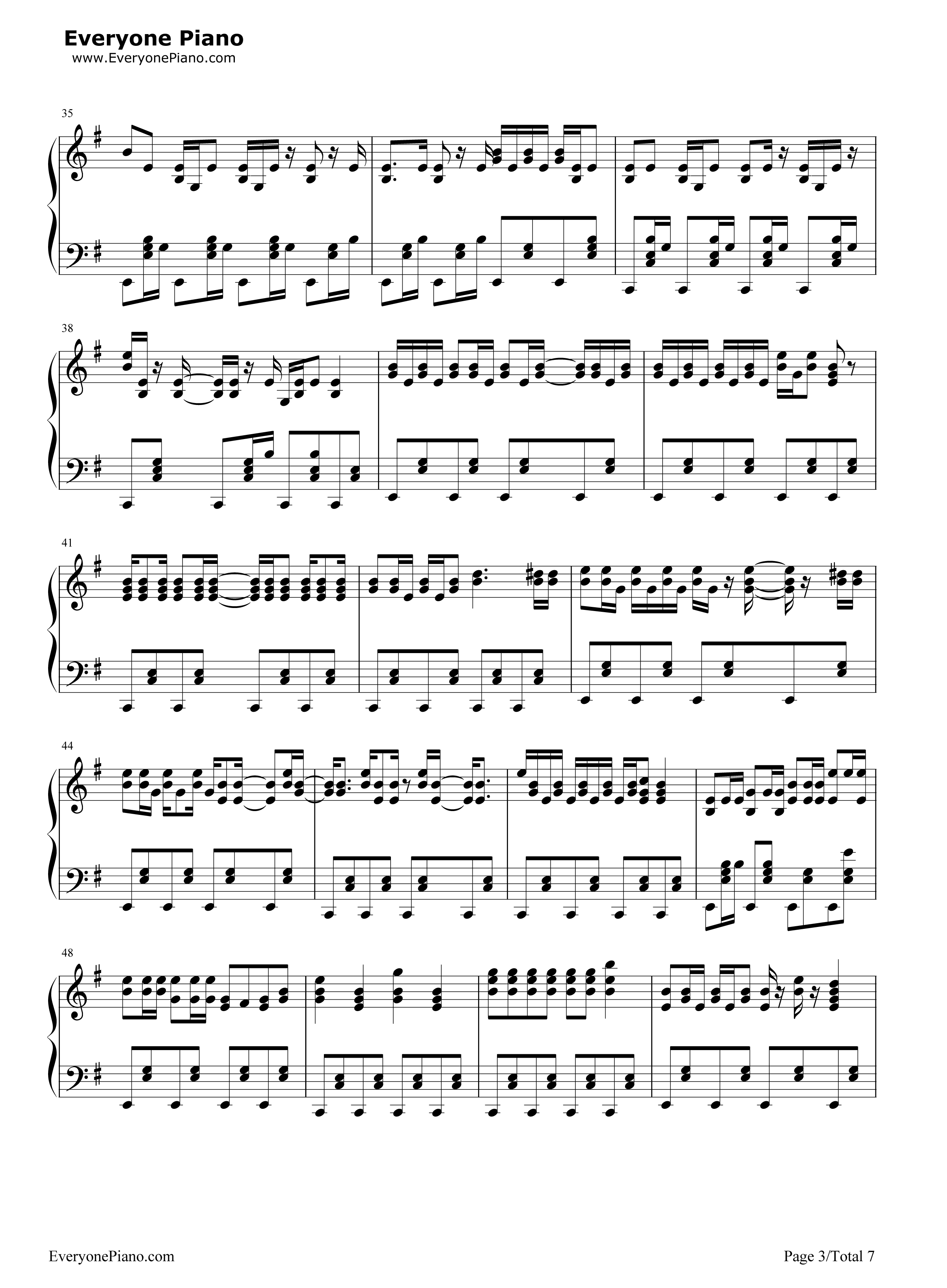 _裏表ラバーズ_（内外情人）钢琴谱_初音ミク__初音未来