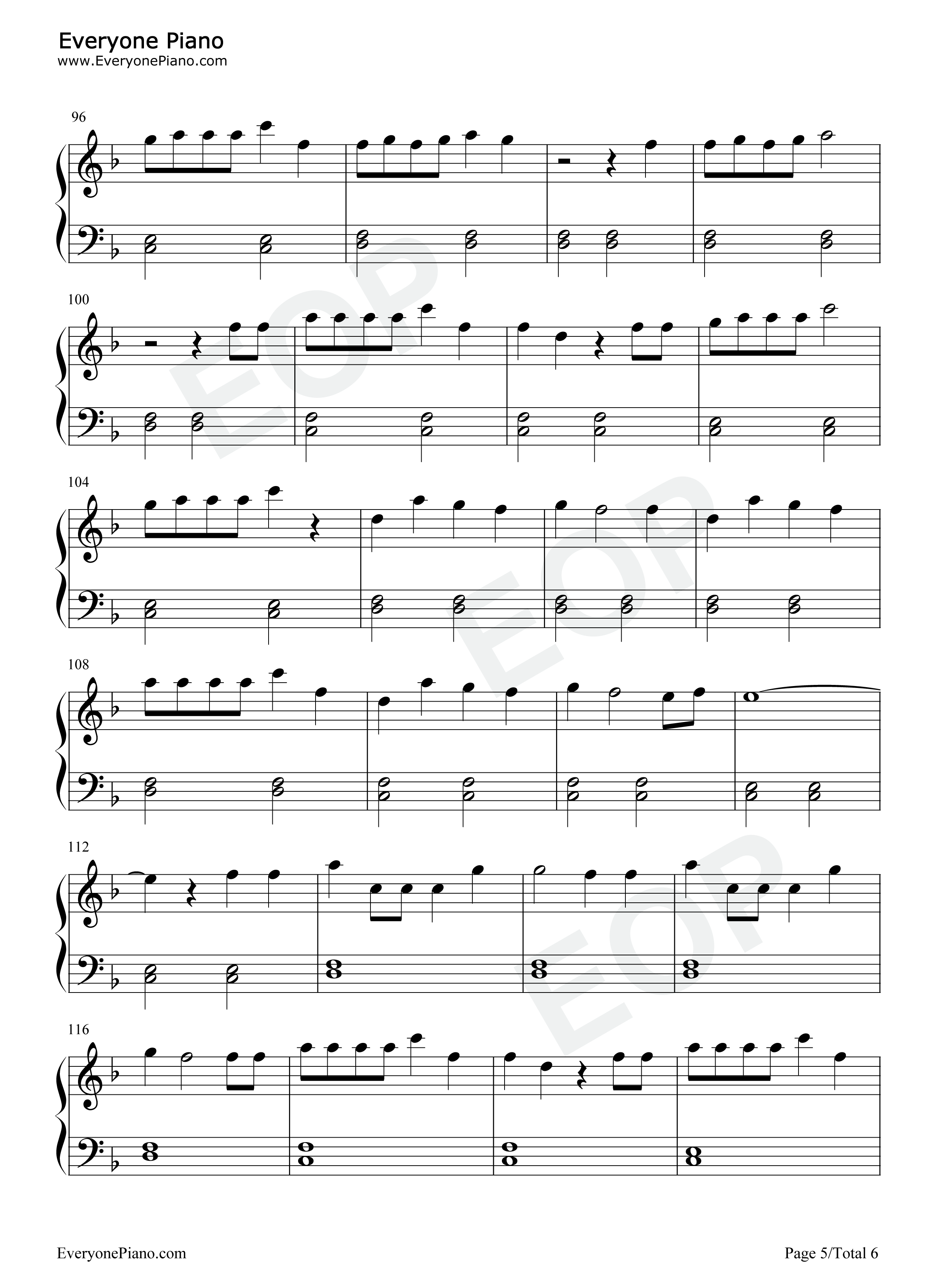 Shes_All_I_Wanna_Be钢琴谱_Tate_McRae