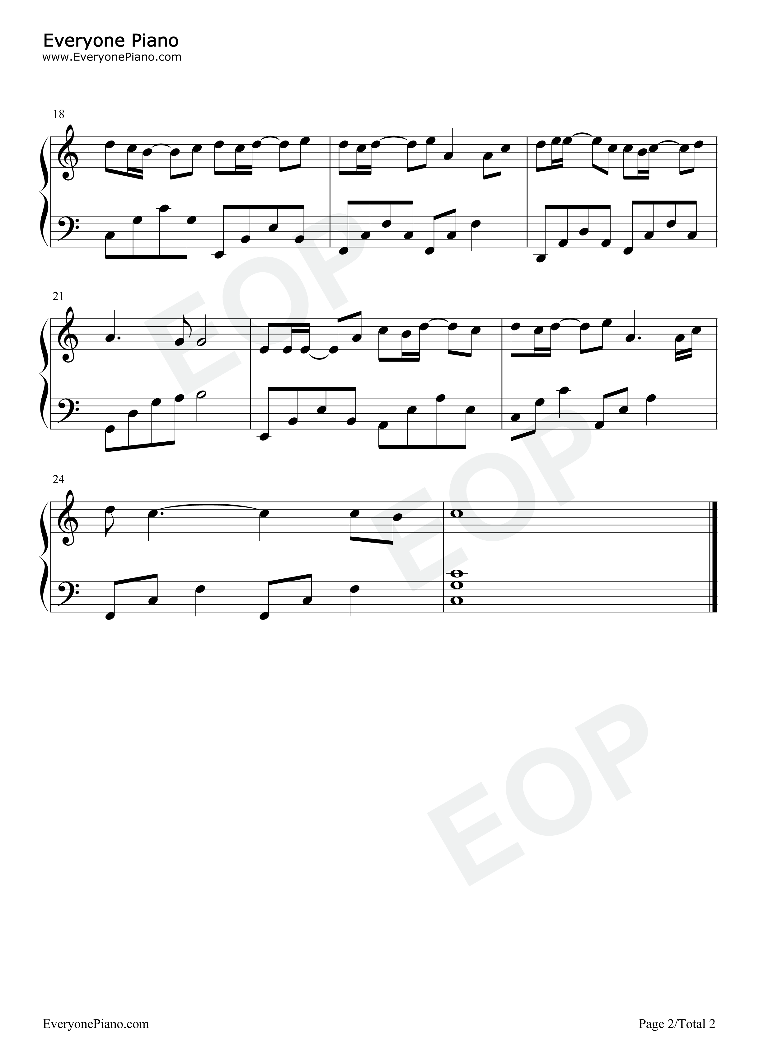 光字片钢琴谱_周深