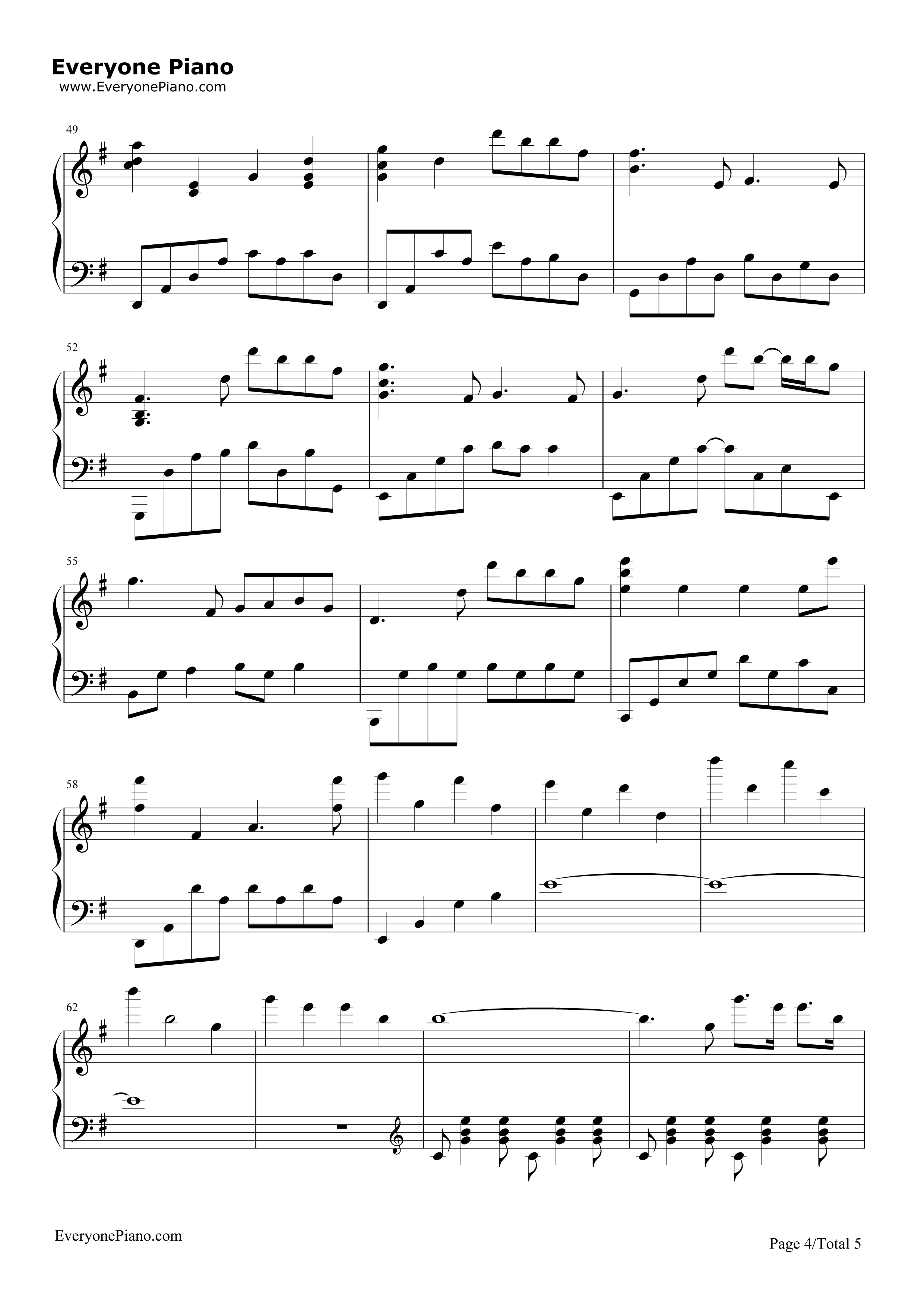 Your_Autumn_Scene钢琴谱_李闰珉