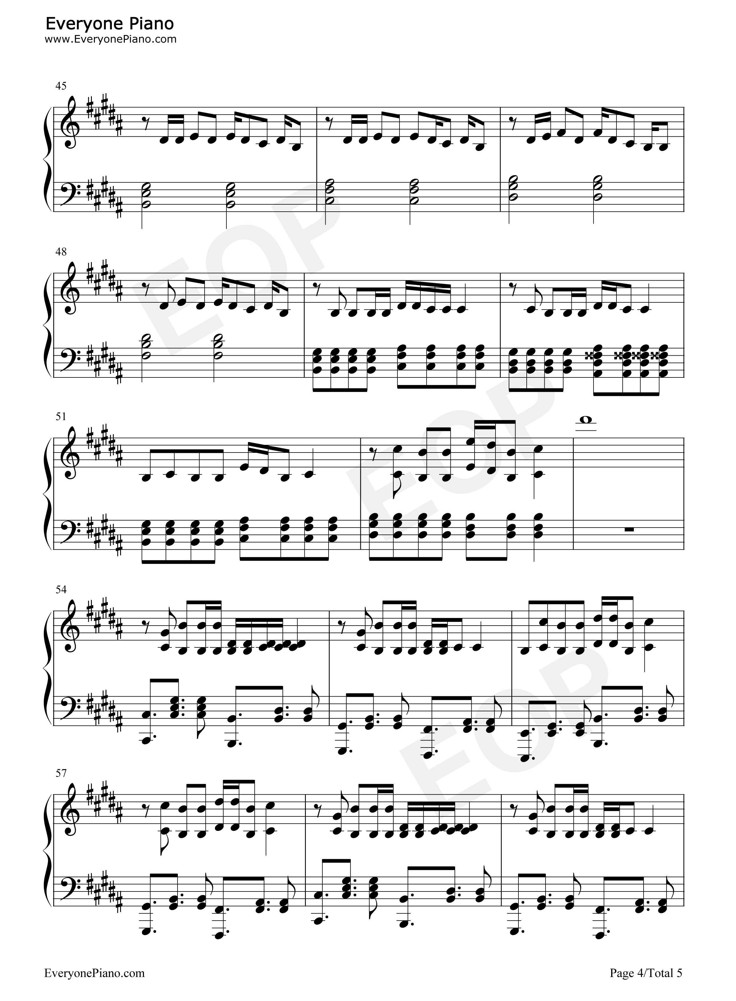 Heat_Waves钢琴谱_Glass_Animals