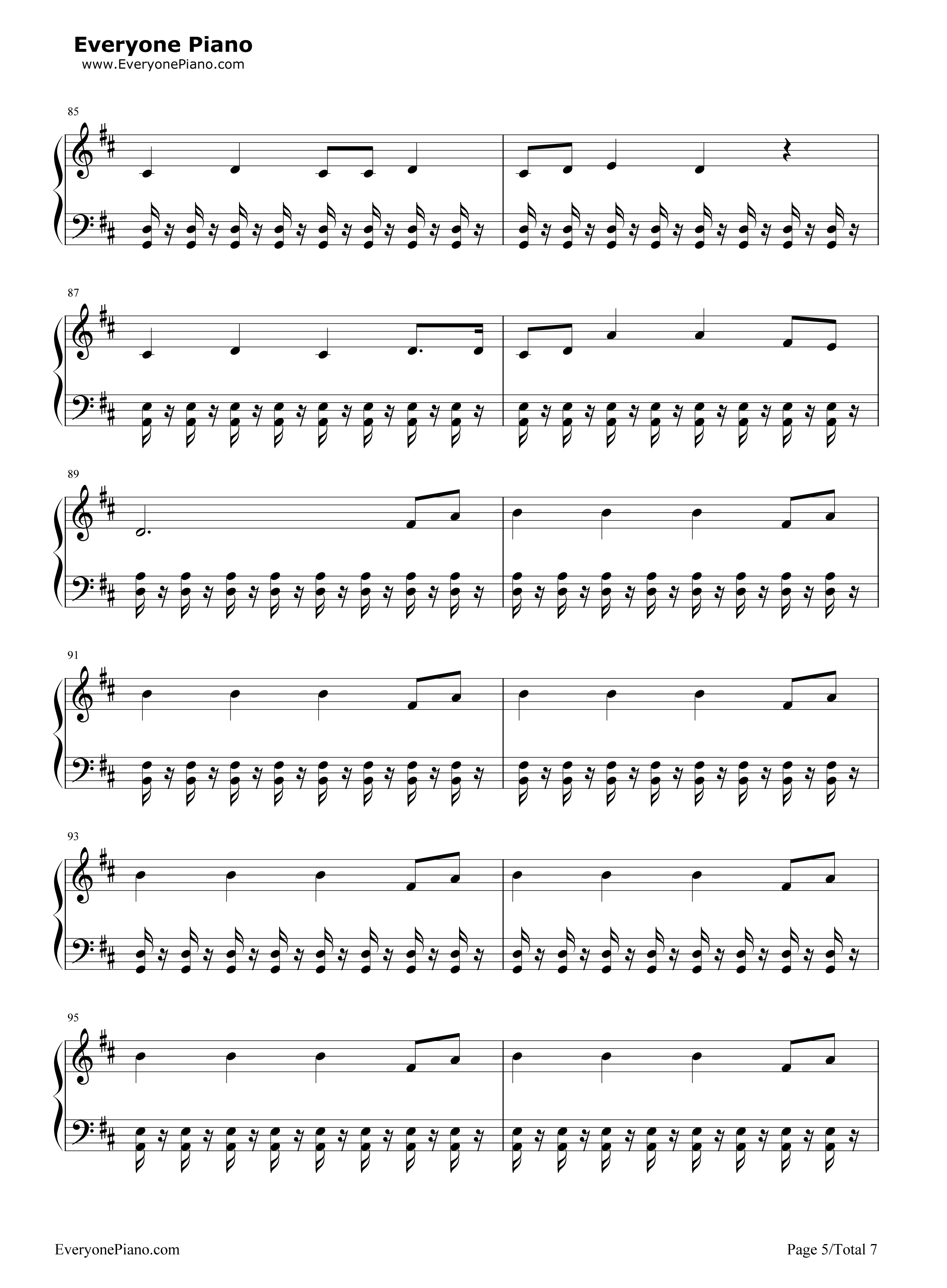 TOKYO_GIRL钢琴谱_Perfume