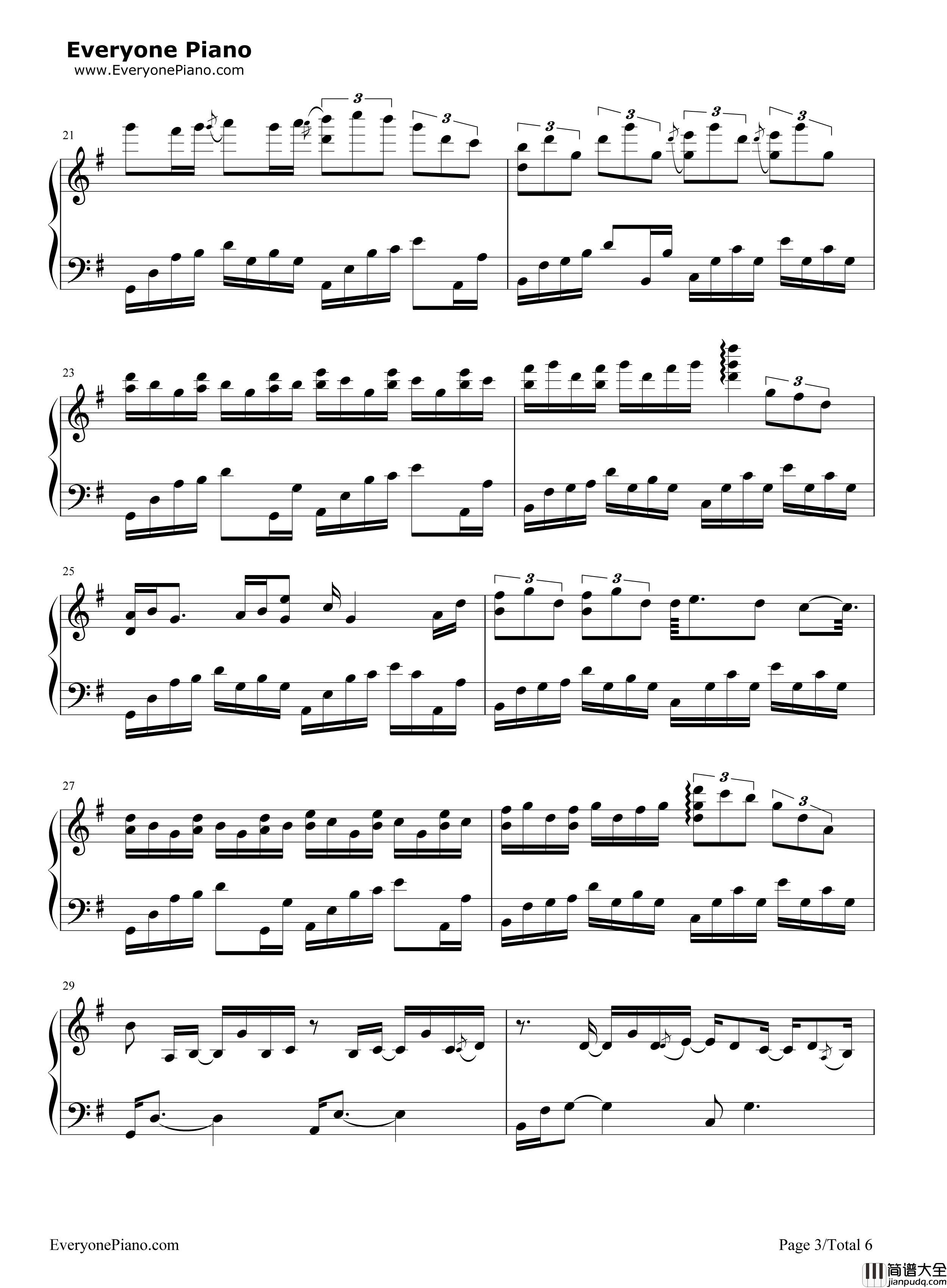 Its_Your_Day钢琴谱_Yiruma