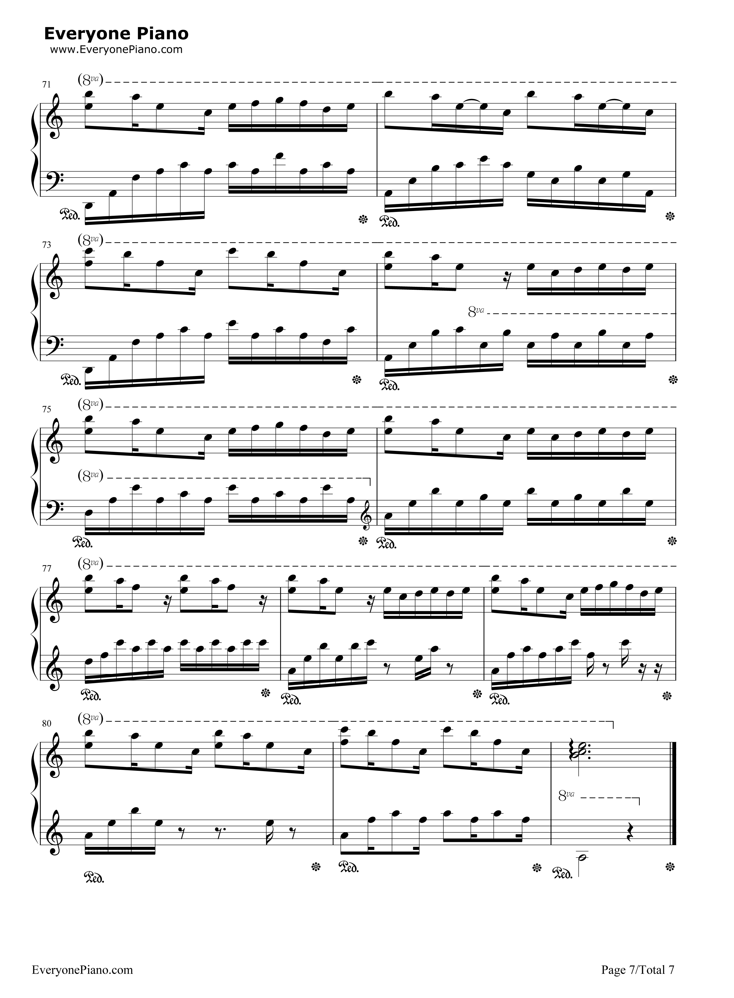 前声音钢琴谱_李闰珉