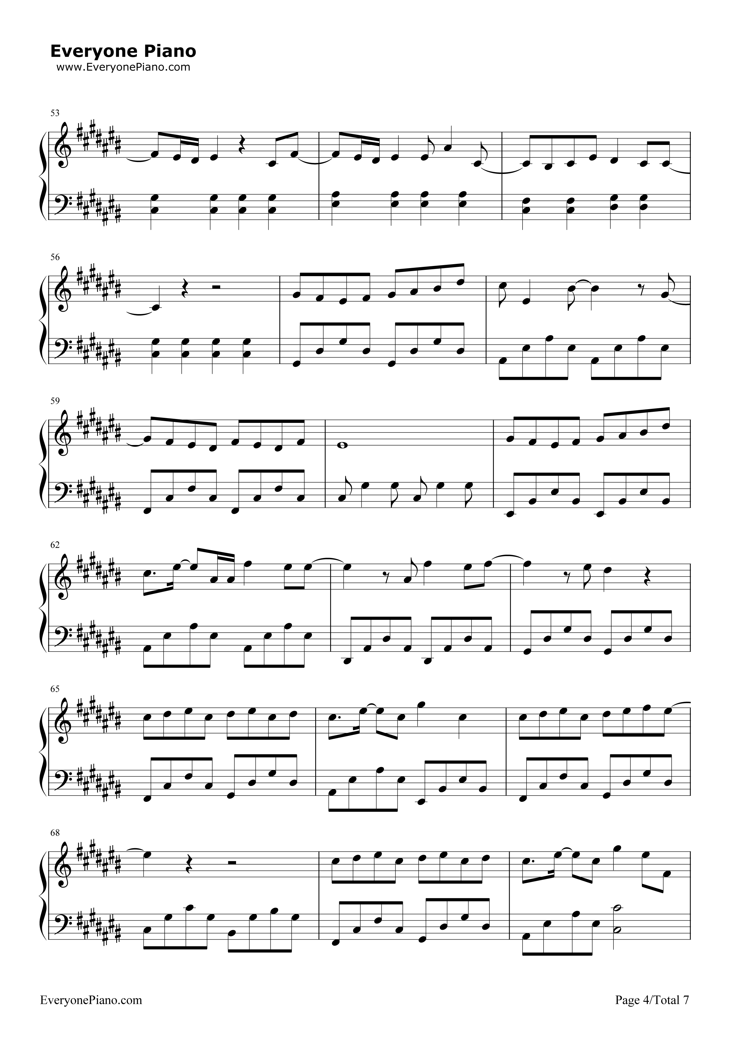 ヒカリノアトリエ钢琴谱_Mr.Children