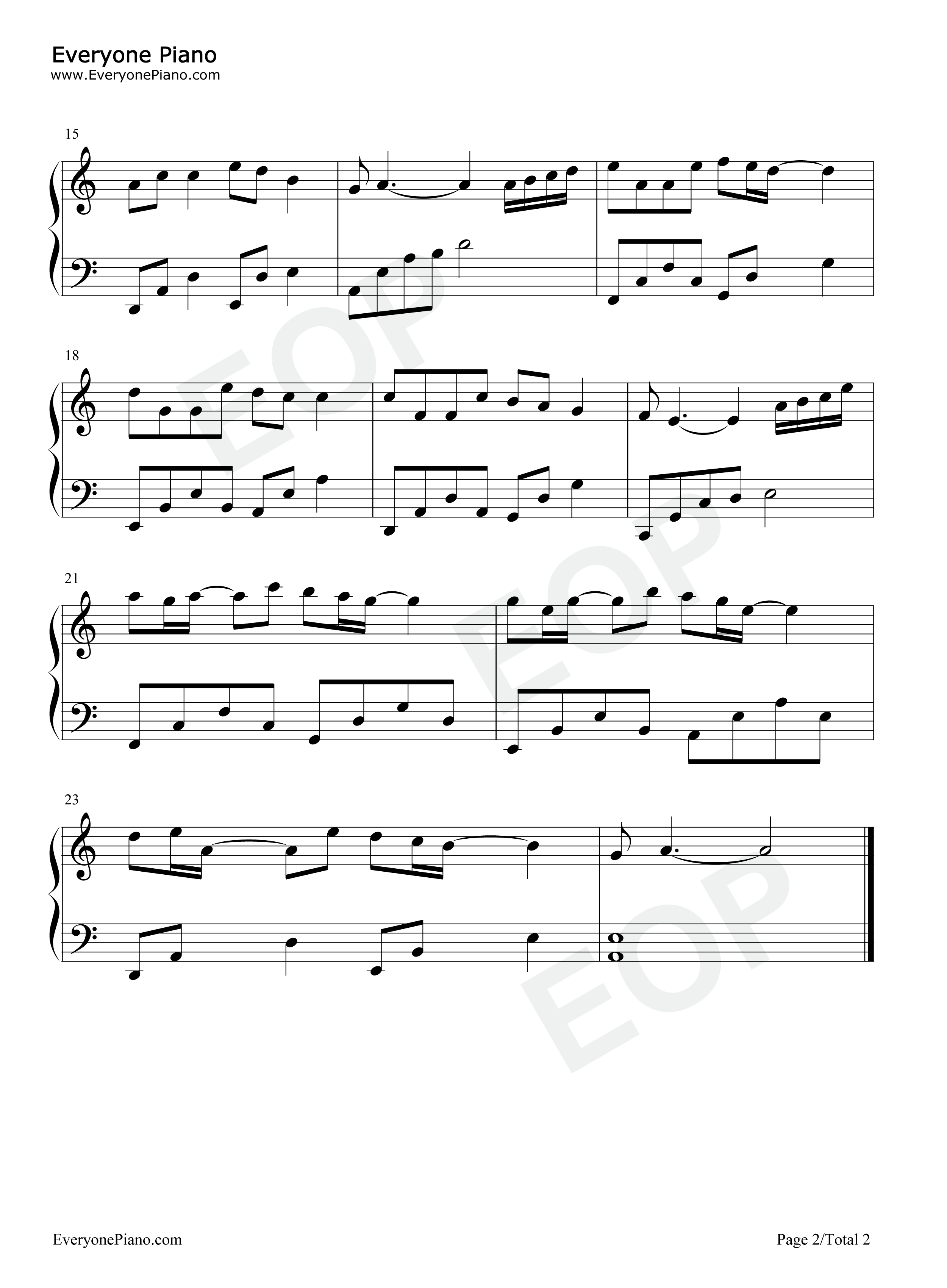 沉香钢琴谱_张杰_张靓颖