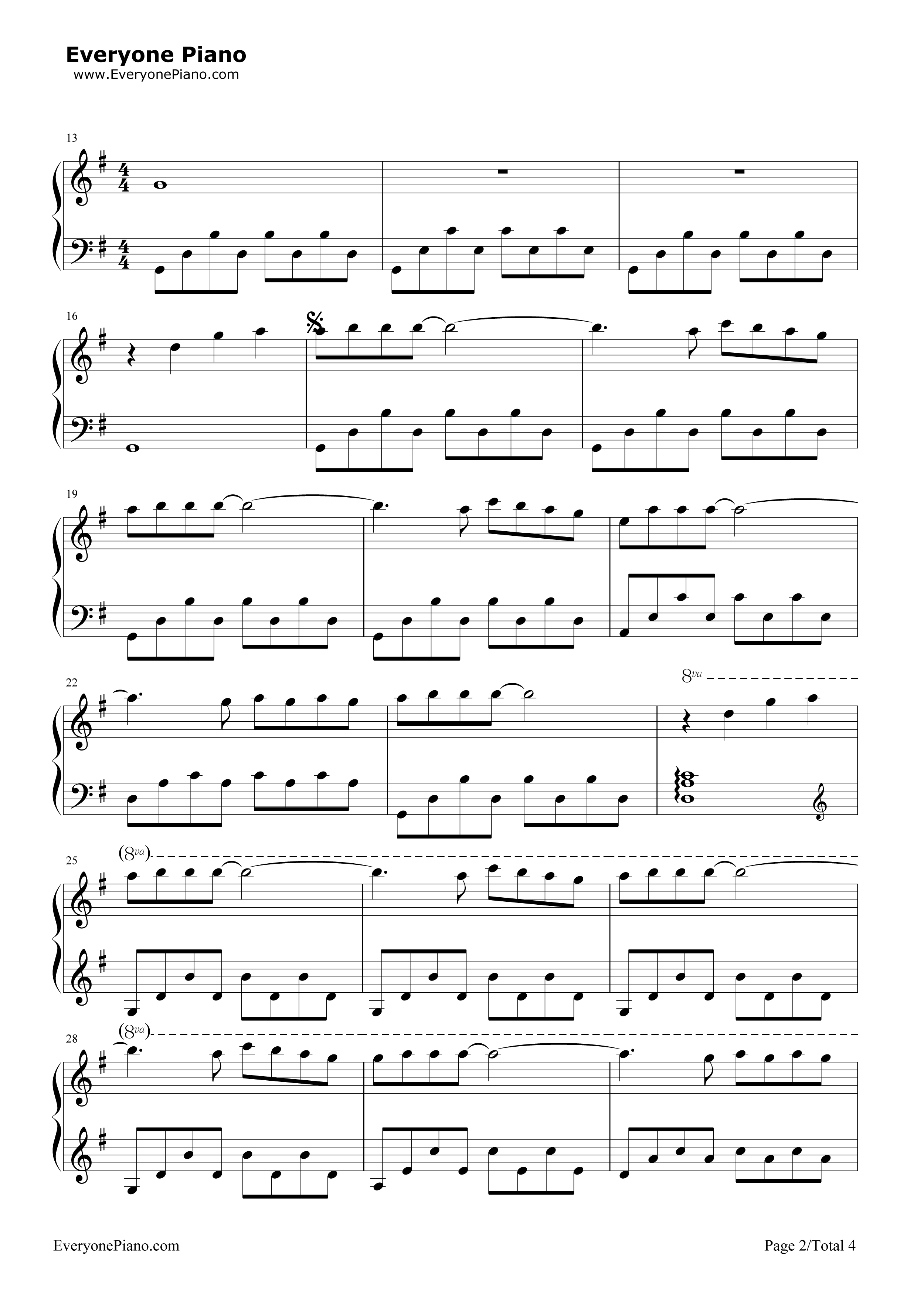 童年的回忆钢琴谱_理查德·克莱德曼_Richard_Clayderman