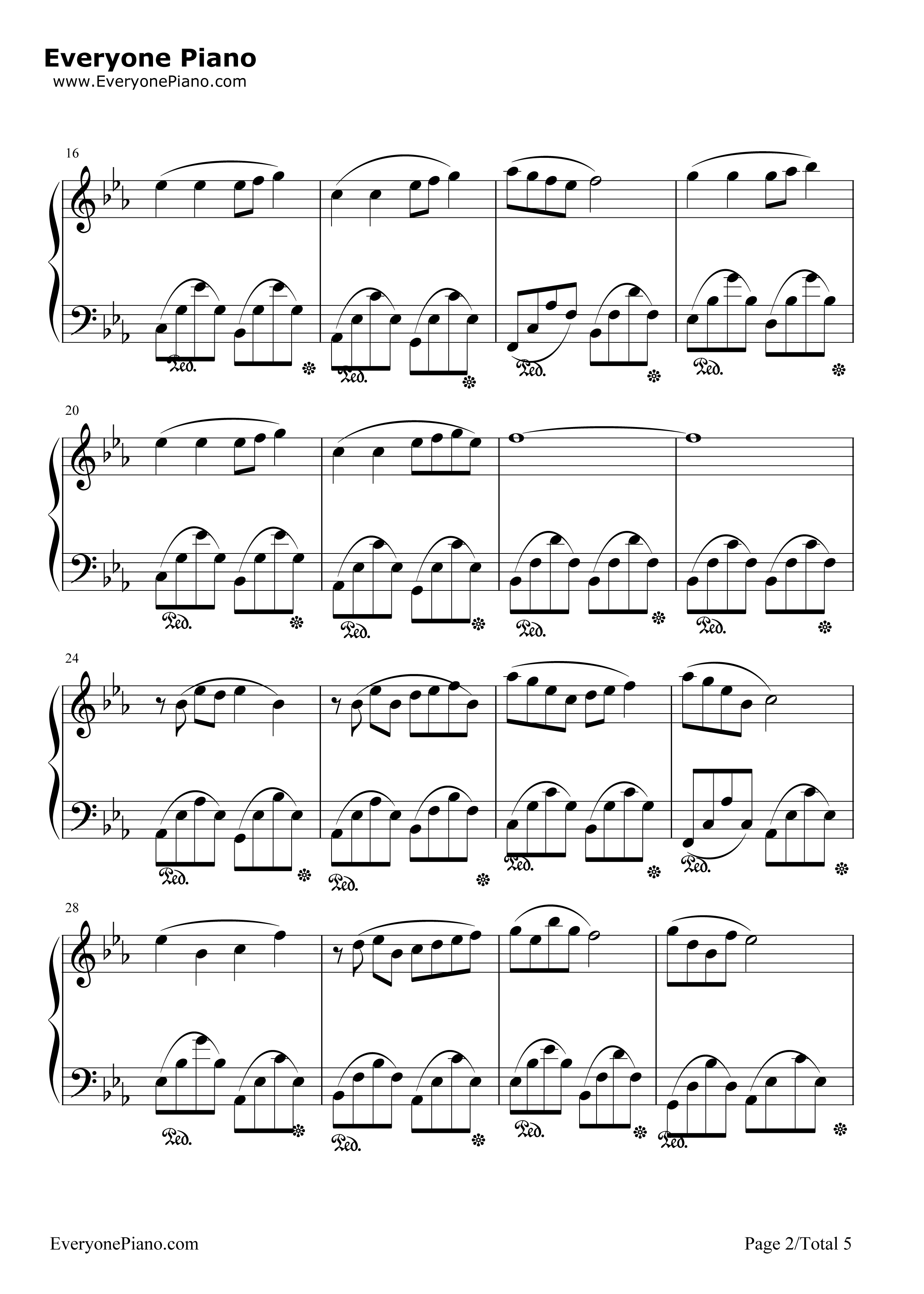 山溪Mountain_Stream钢琴谱_班得瑞