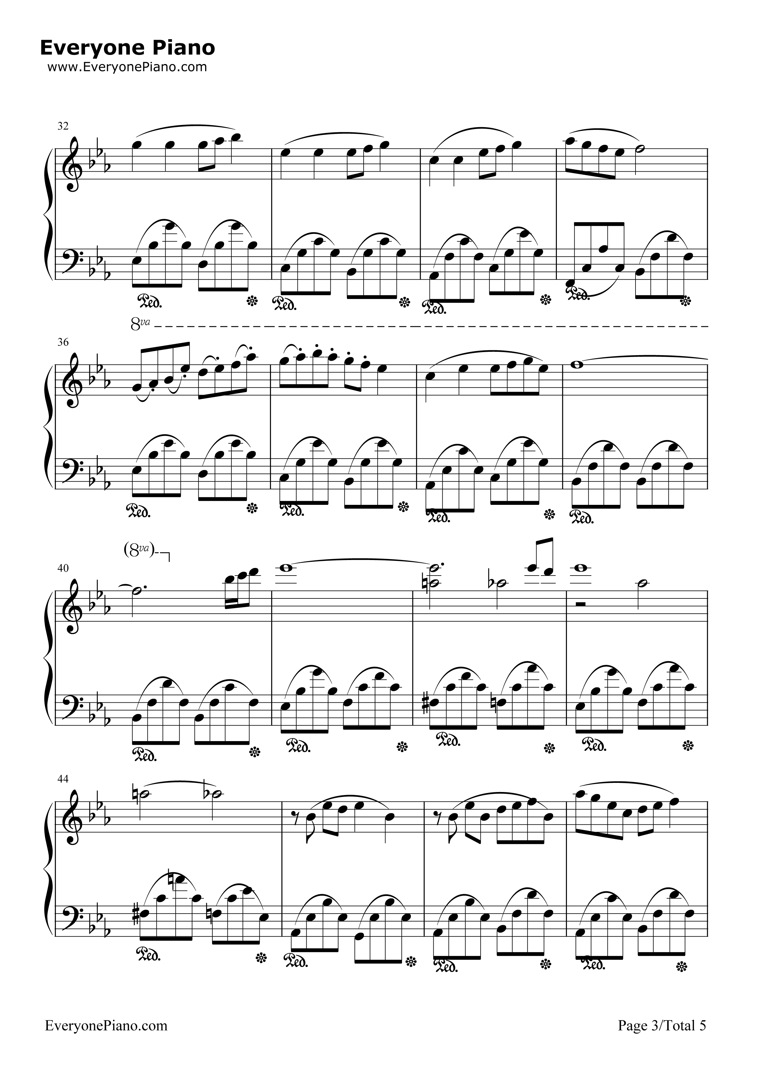 山溪Mountain_Stream钢琴谱_班得瑞