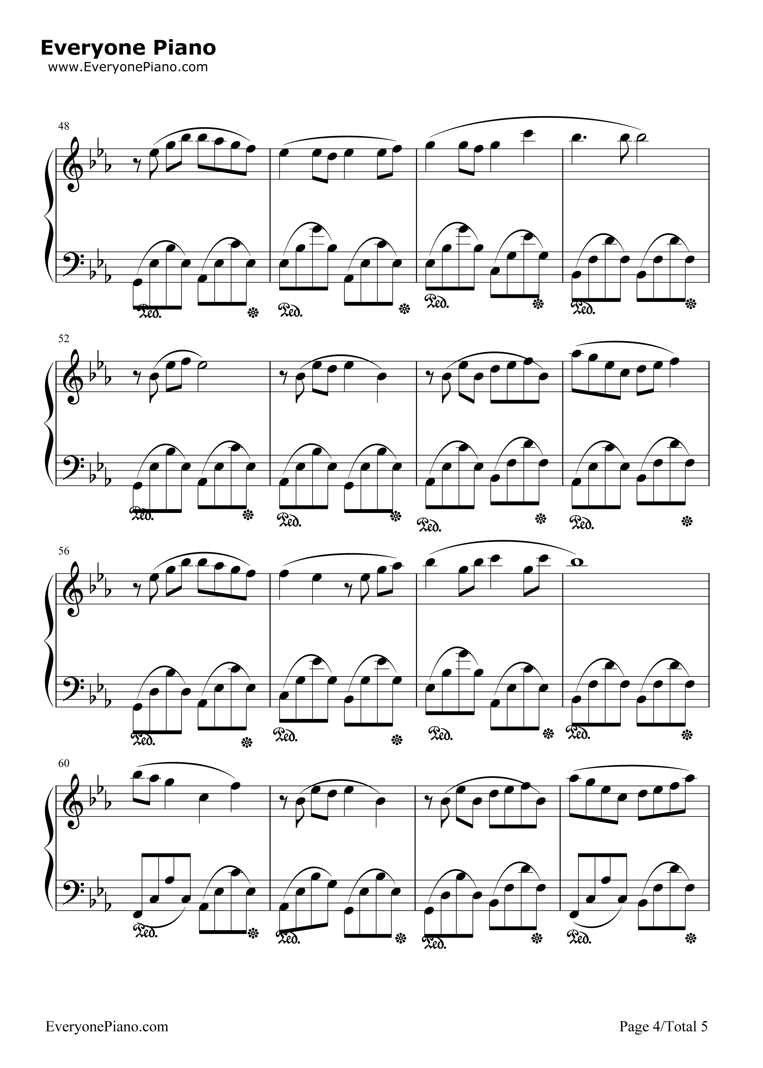 山溪Mountain_Stream钢琴谱_班得瑞