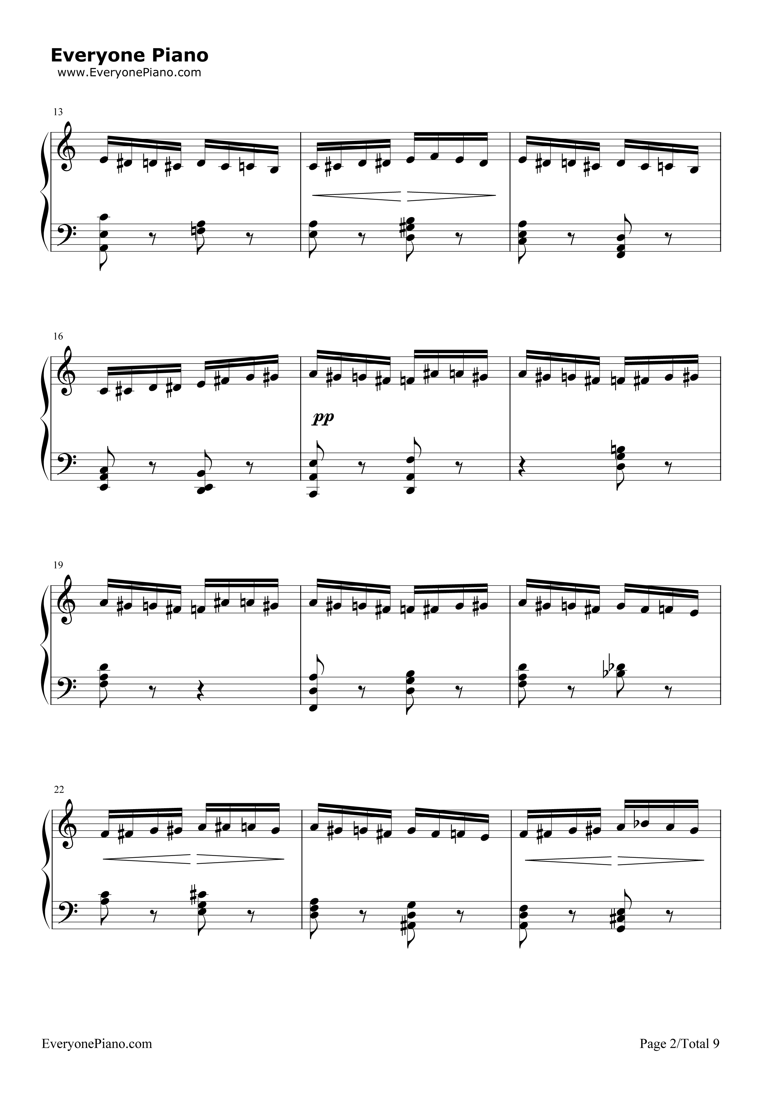 野蜂飞舞钢琴谱_马克西姆