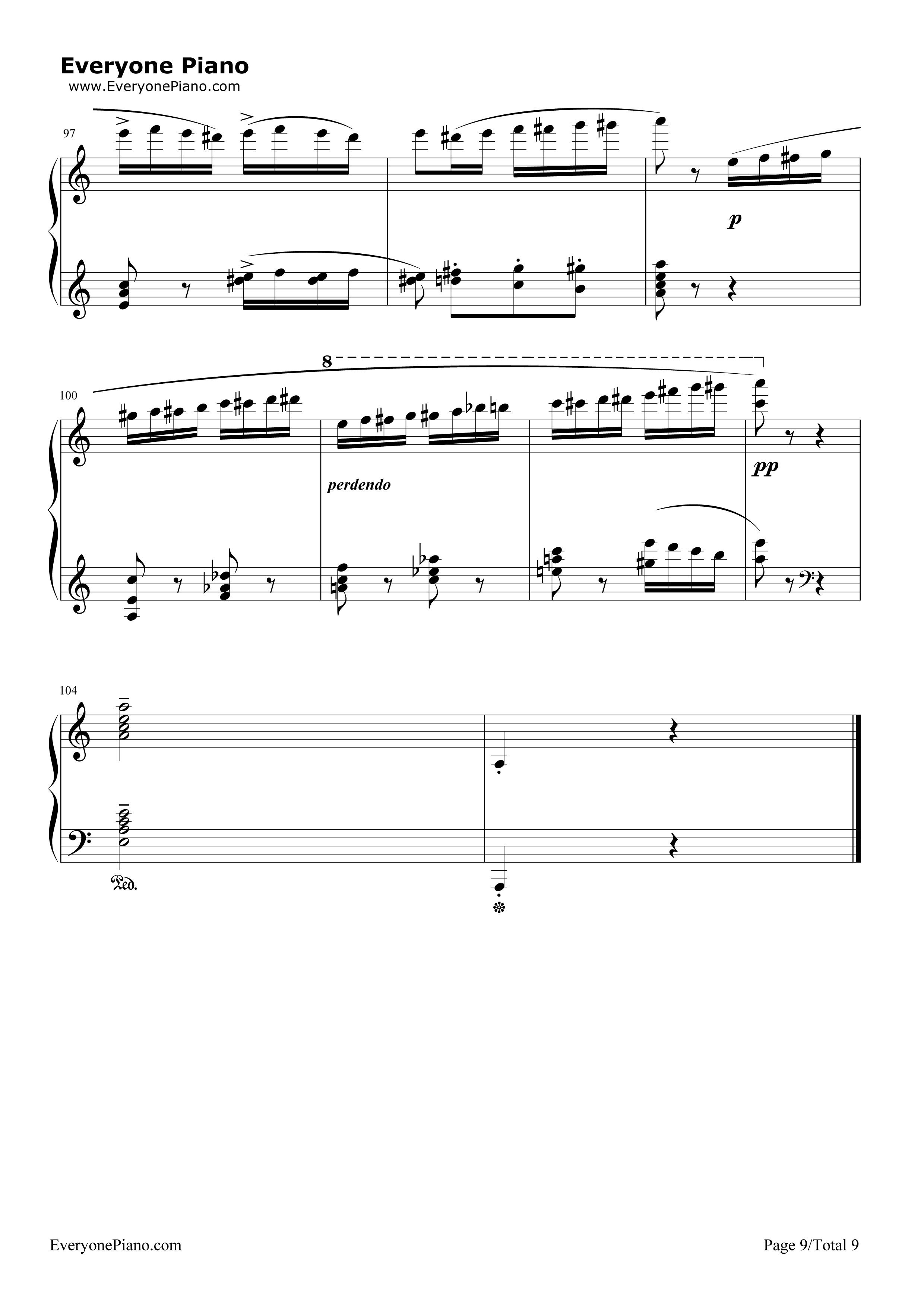 野蜂飞舞钢琴谱_马克西姆