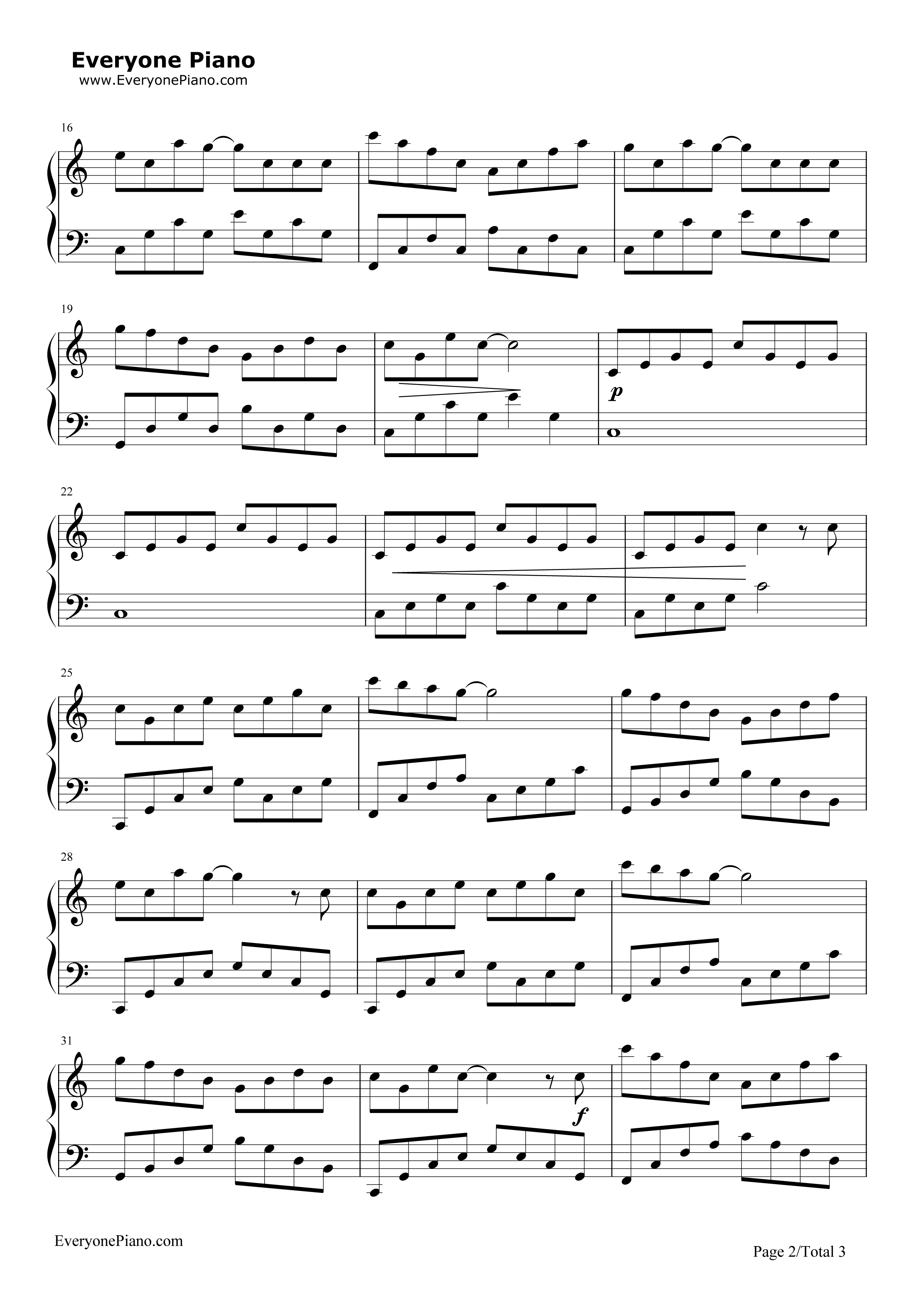 音乐盒舞者钢琴谱_理查德克莱德曼