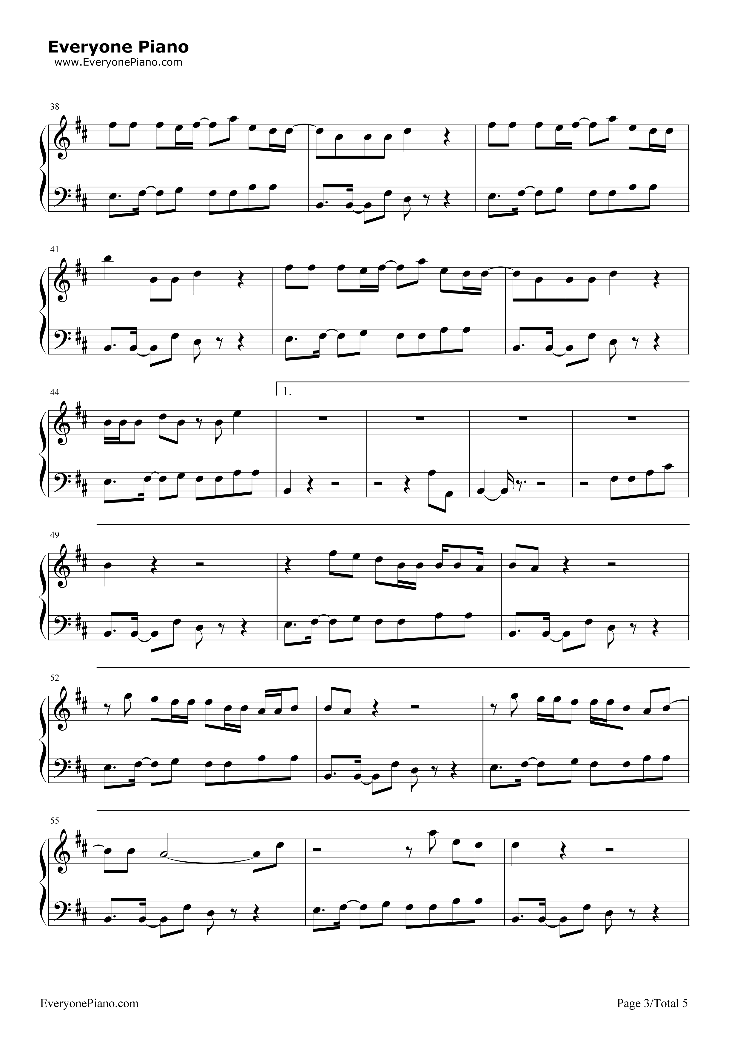 You_Don't_Know_Me钢琴谱_Jax_Jones_Raye