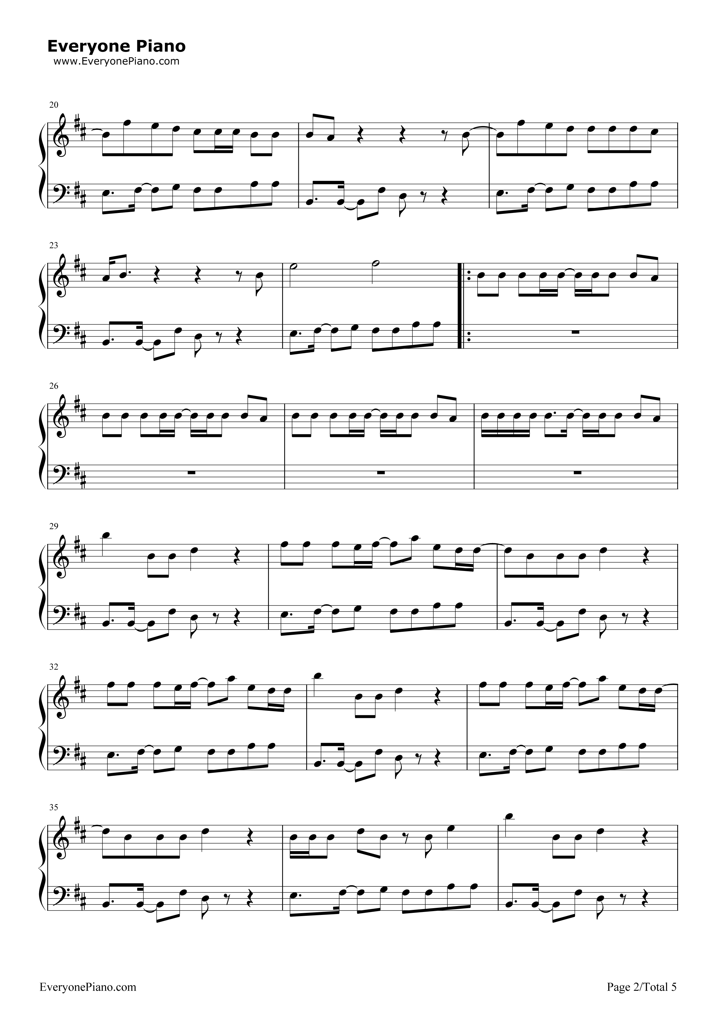 You_Don't_Know_Me钢琴谱_Jax_Jones_Raye