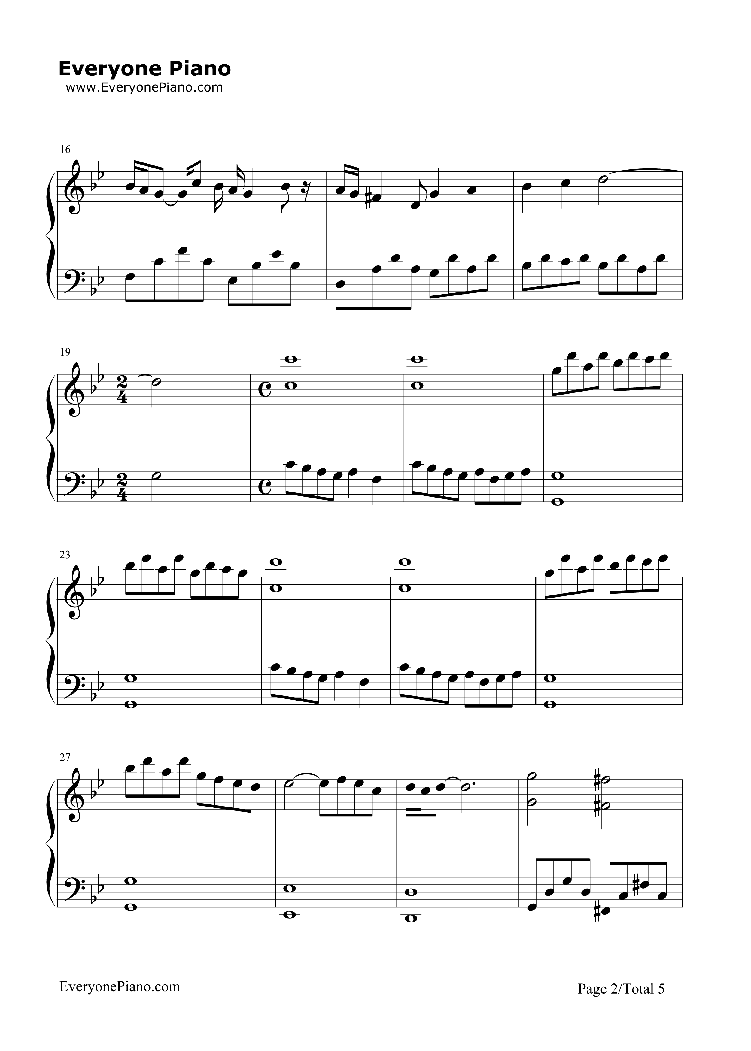 海王星钢琴谱_班得瑞