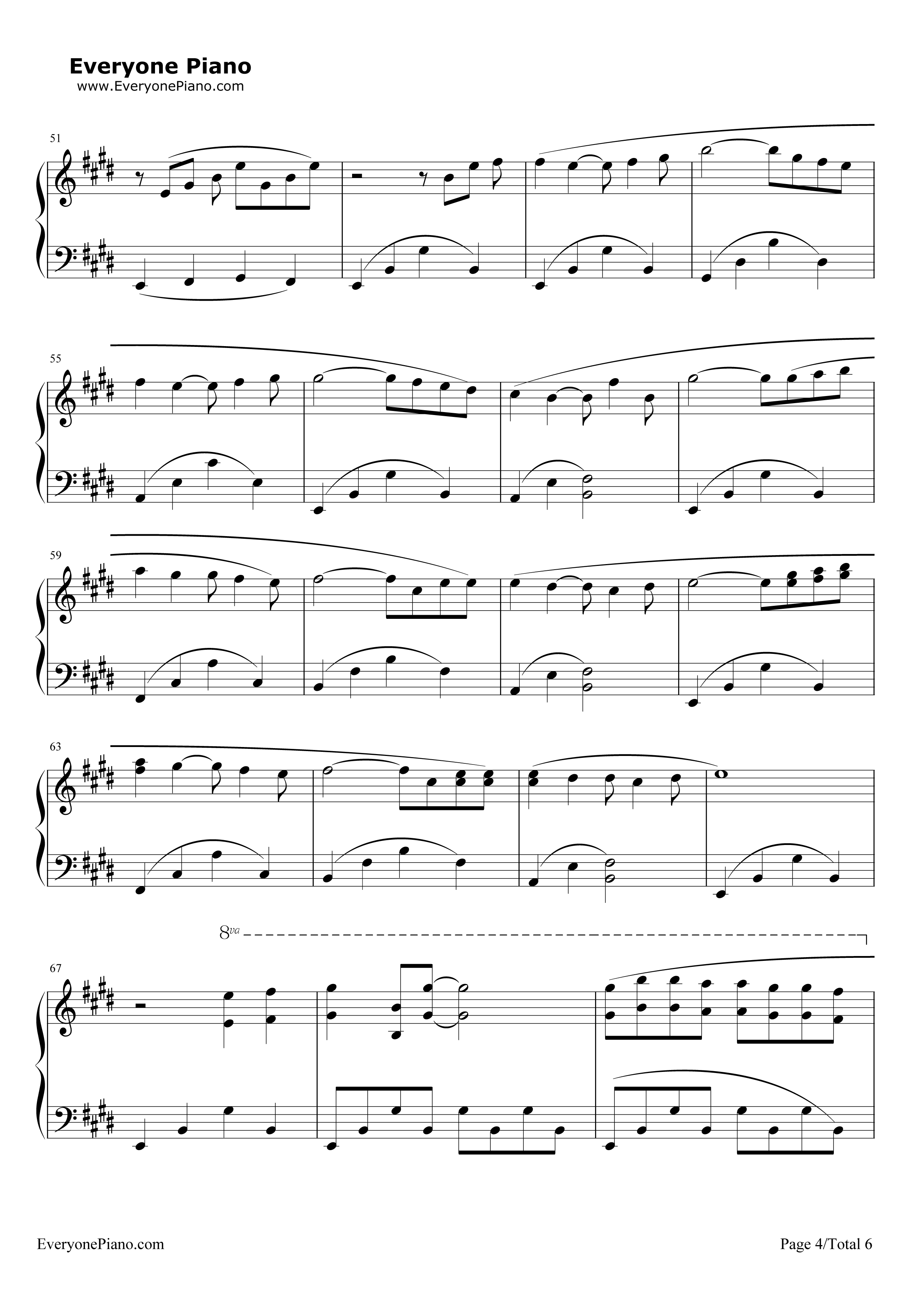 午后的出发钢琴谱_理查德.克莱德曼