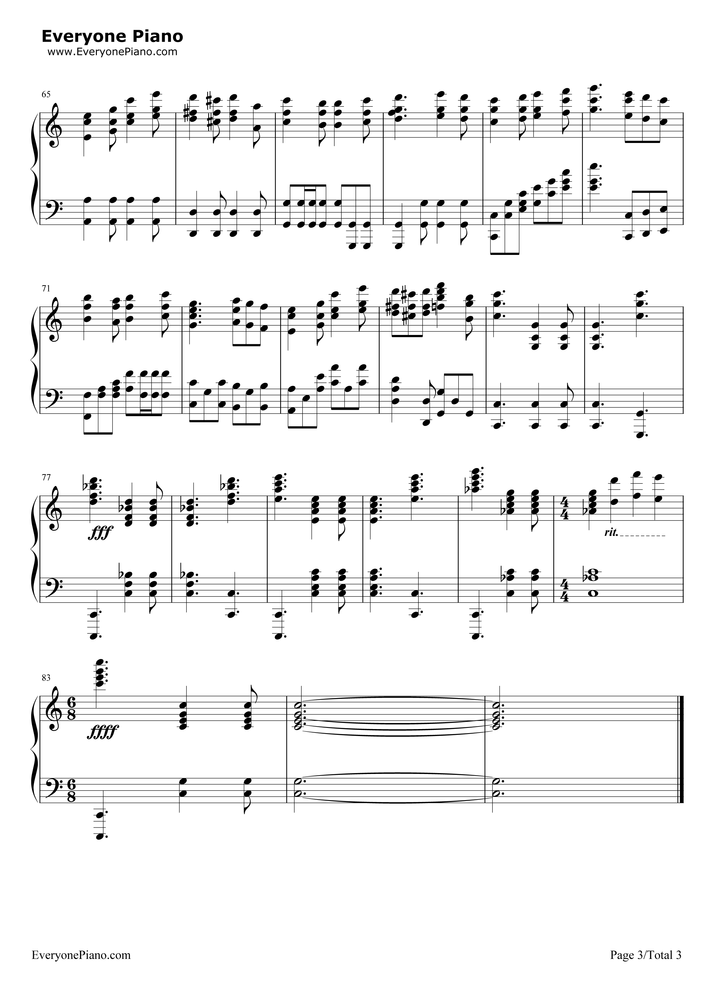 Do_You_Hear_the_People_Sing?钢琴谱_克劳德_米歇尔·勋伯格_阿兰·鲍伯利