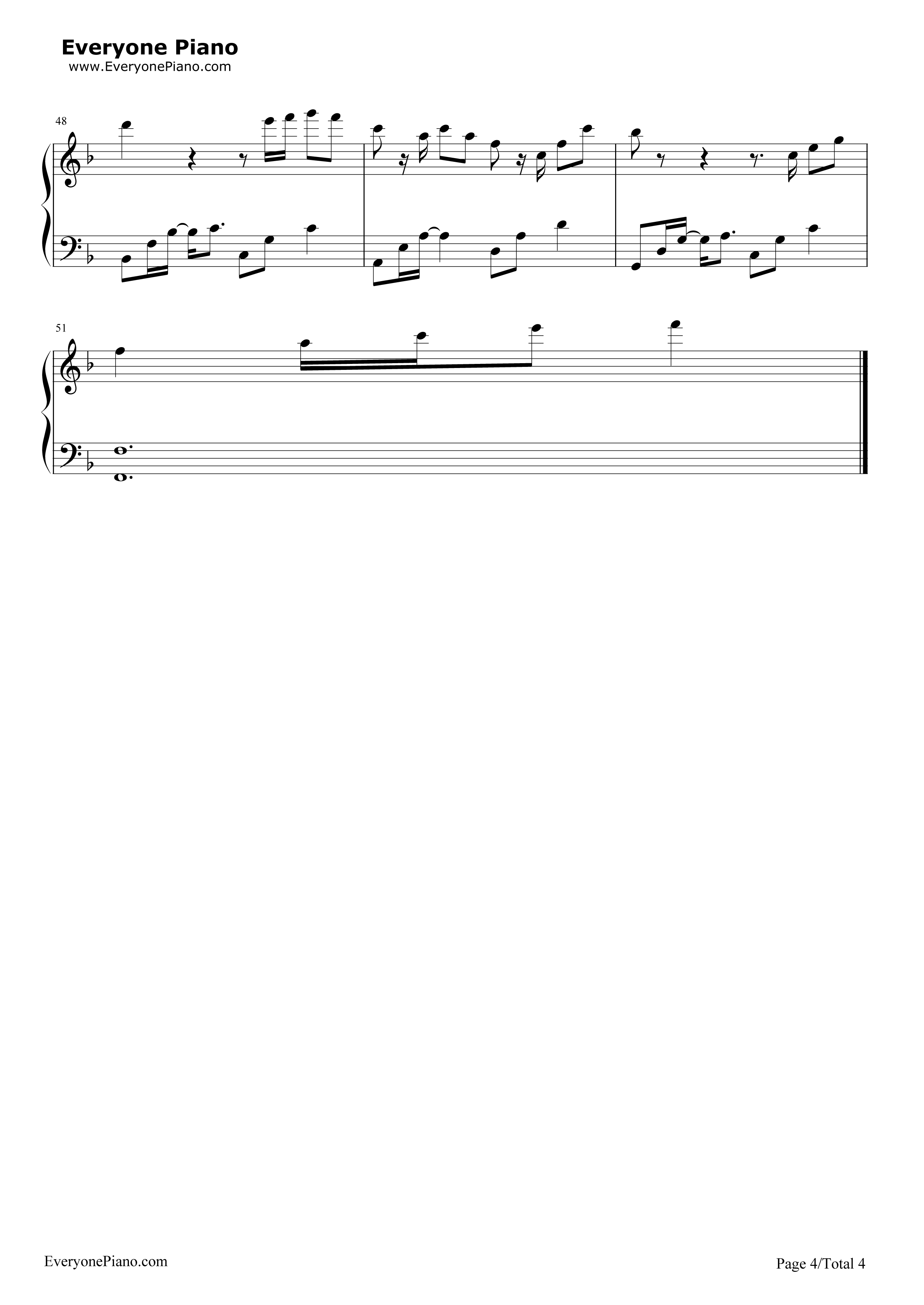 我要你钢琴谱_老狼_任素汐