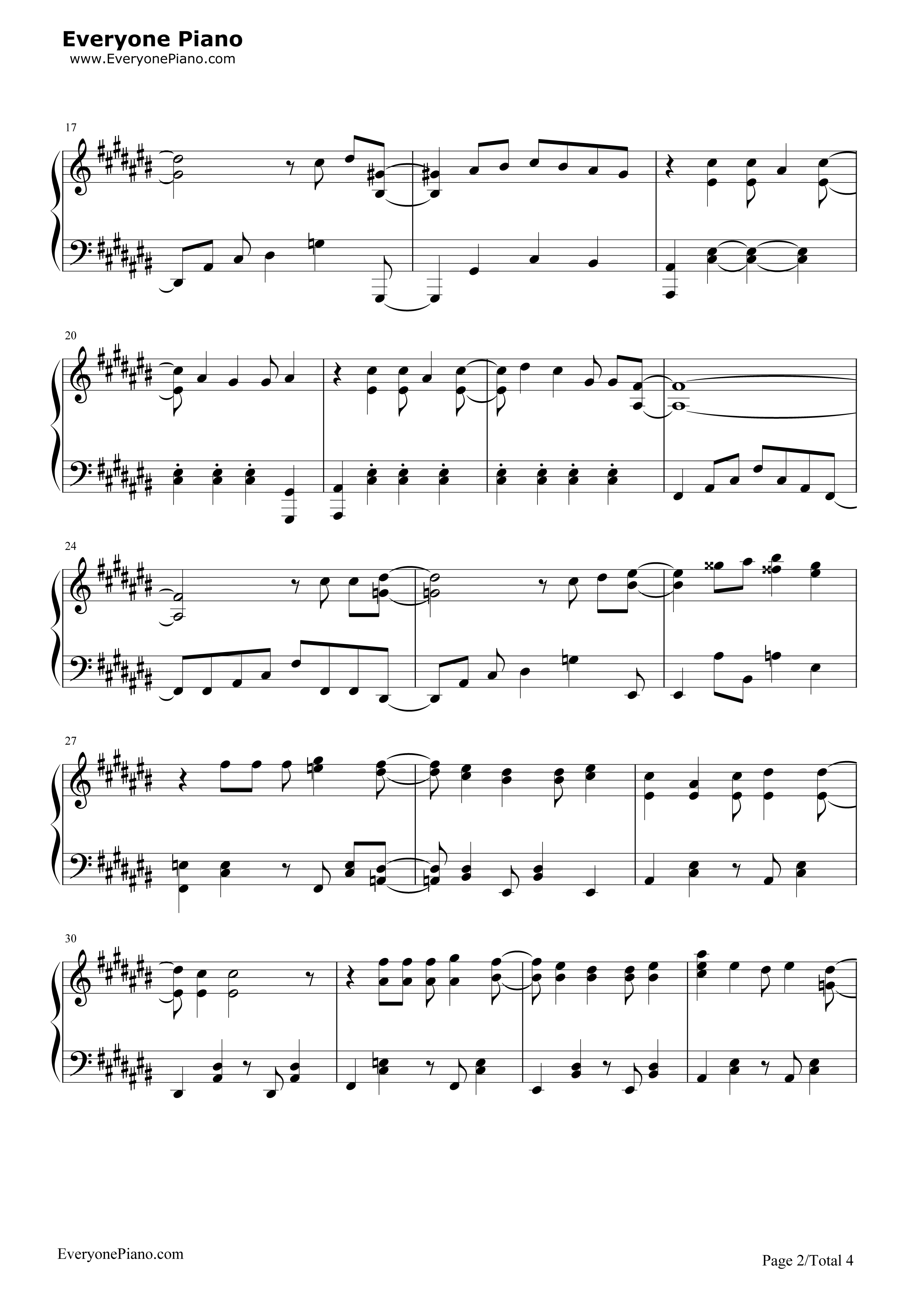 Rough_Diamonds钢琴谱_SCREEN_mode
