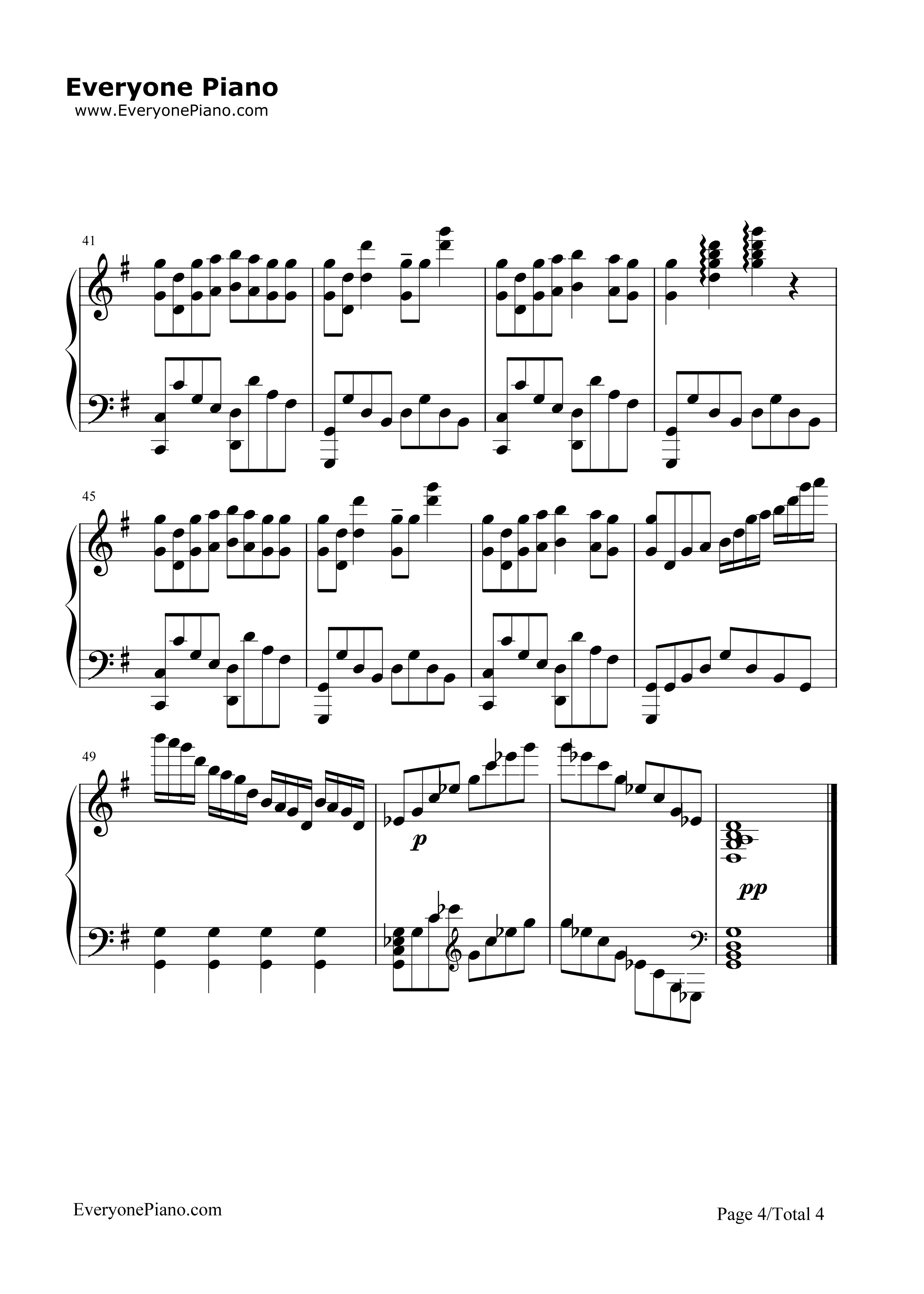 世界は恋に落ちている钢琴谱_CHiCO_with_HoneyWorks